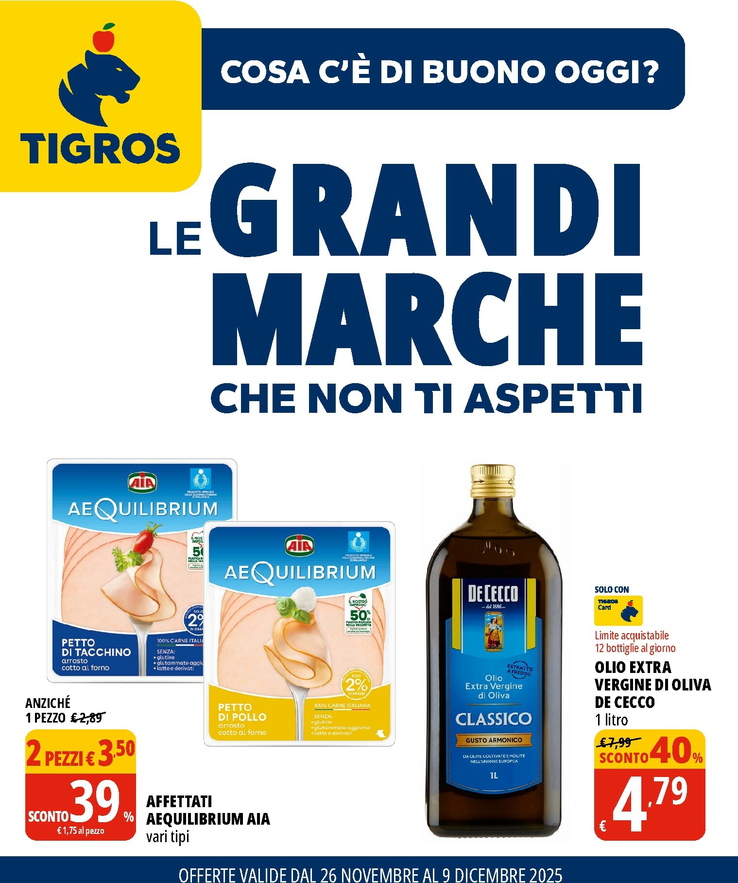 tigros - Volantino Tigros valido dal 26/11 al 09/12