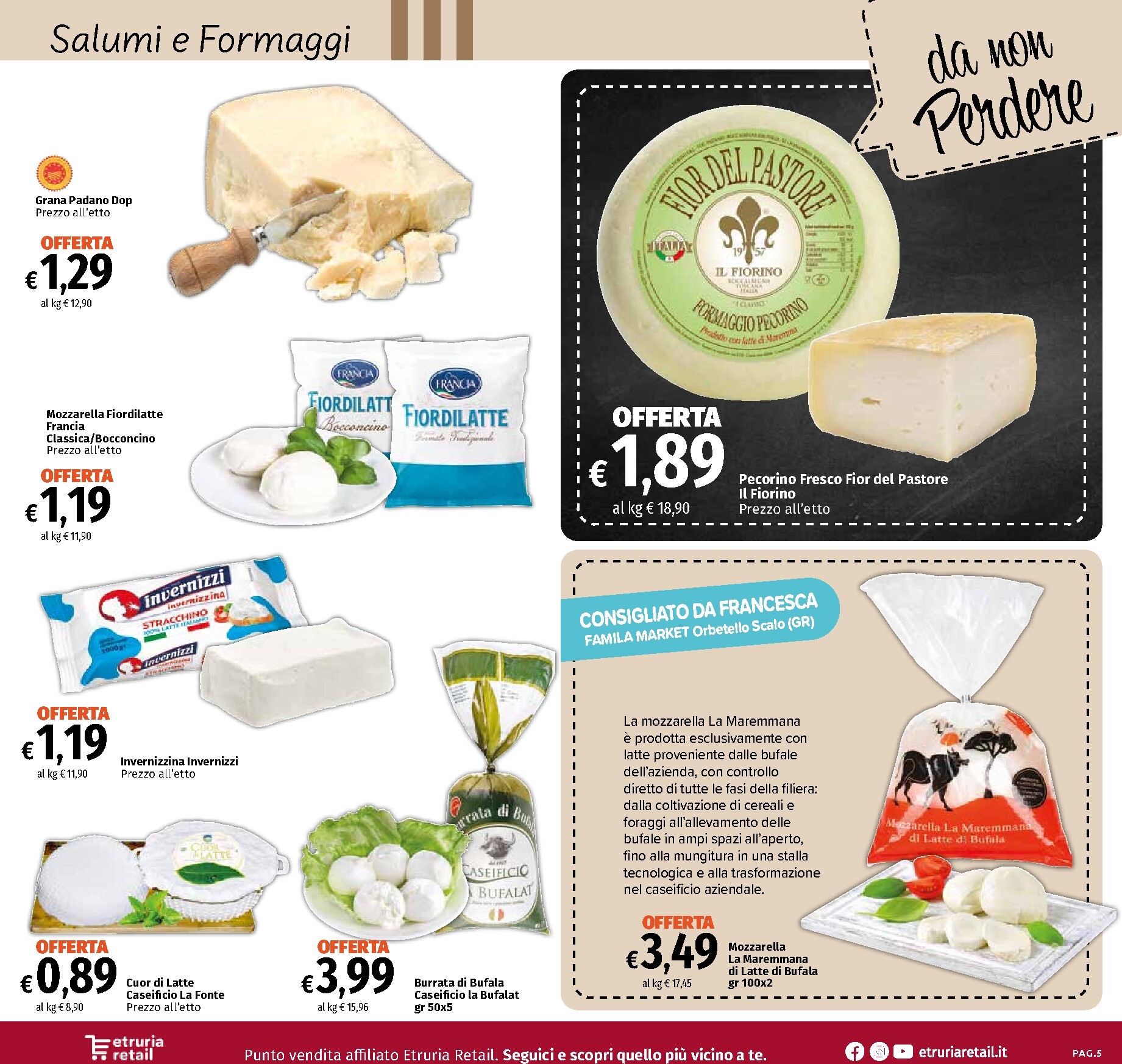 famila - Volantino attuale di Famila Market - Sconto Fino al 50% valido dal lunedì 18/05/2026 al mercoledì 20/05/2026 - page: 5