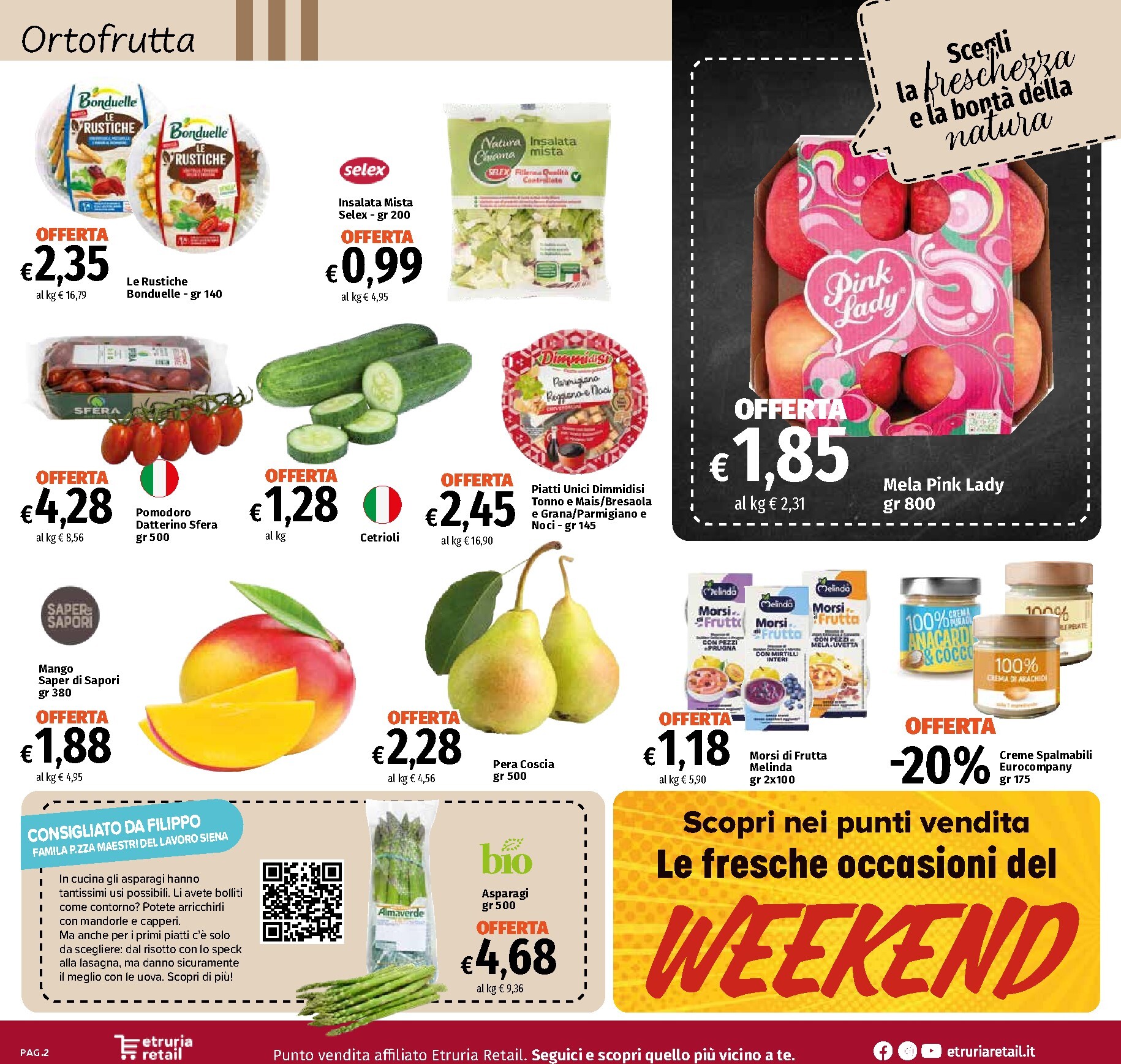 famila - Volantino attuale di Famila Market - Sconto Fino al 50% valido dal lunedì 18/05/2026 al mercoledì 20/05/2026 - page: 2