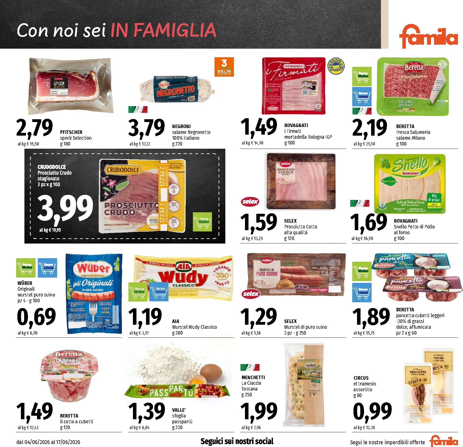 famila - Volantino attuale di Famila - Affari valido dal giovedì 04/06/2026 al mercoledì 17/06/2026 - page: 5
