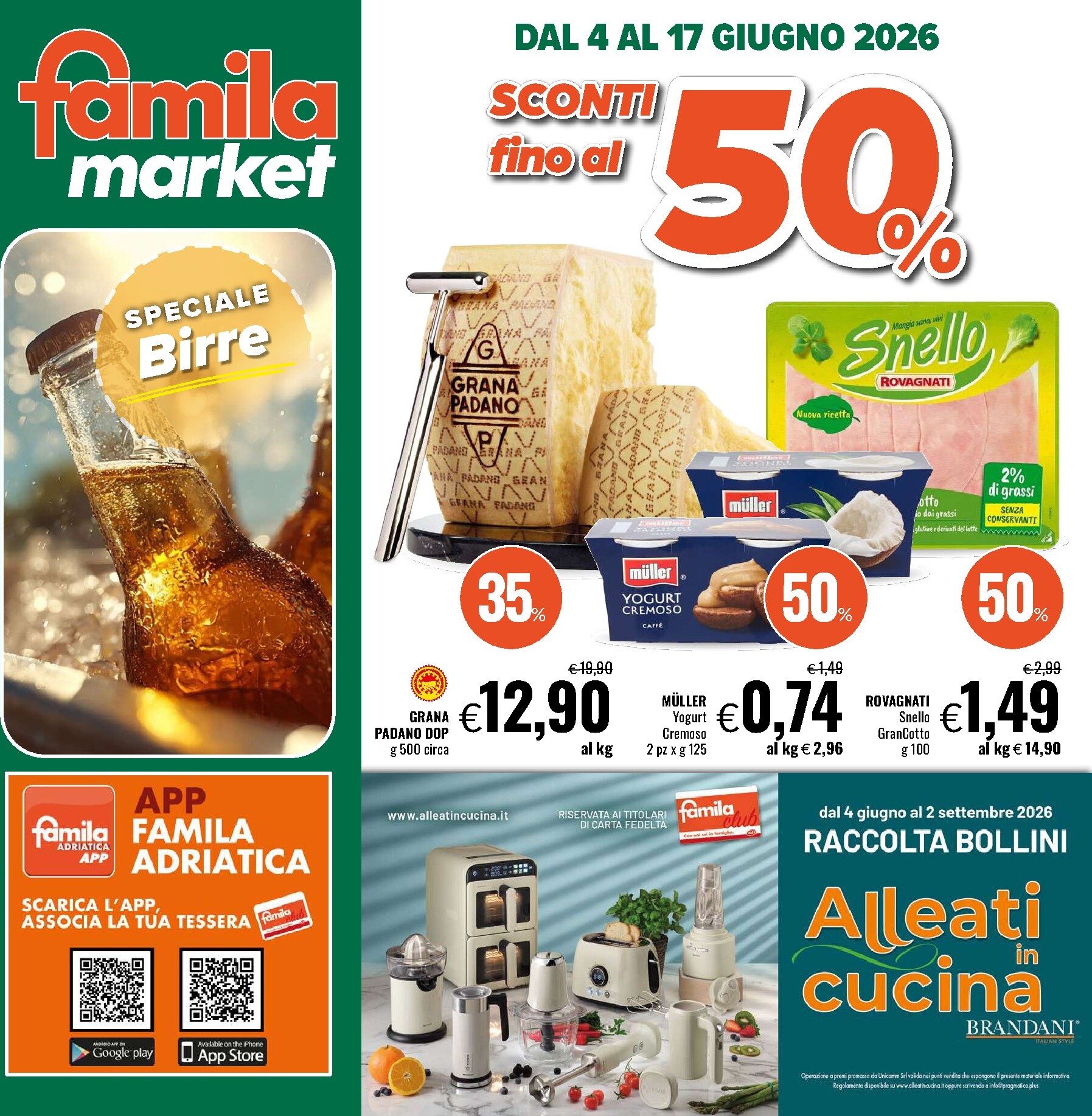 famila - Volantino attuale di Famila Market valido dal giovedì 04/06/2026 al mercoledì 17/06/2026