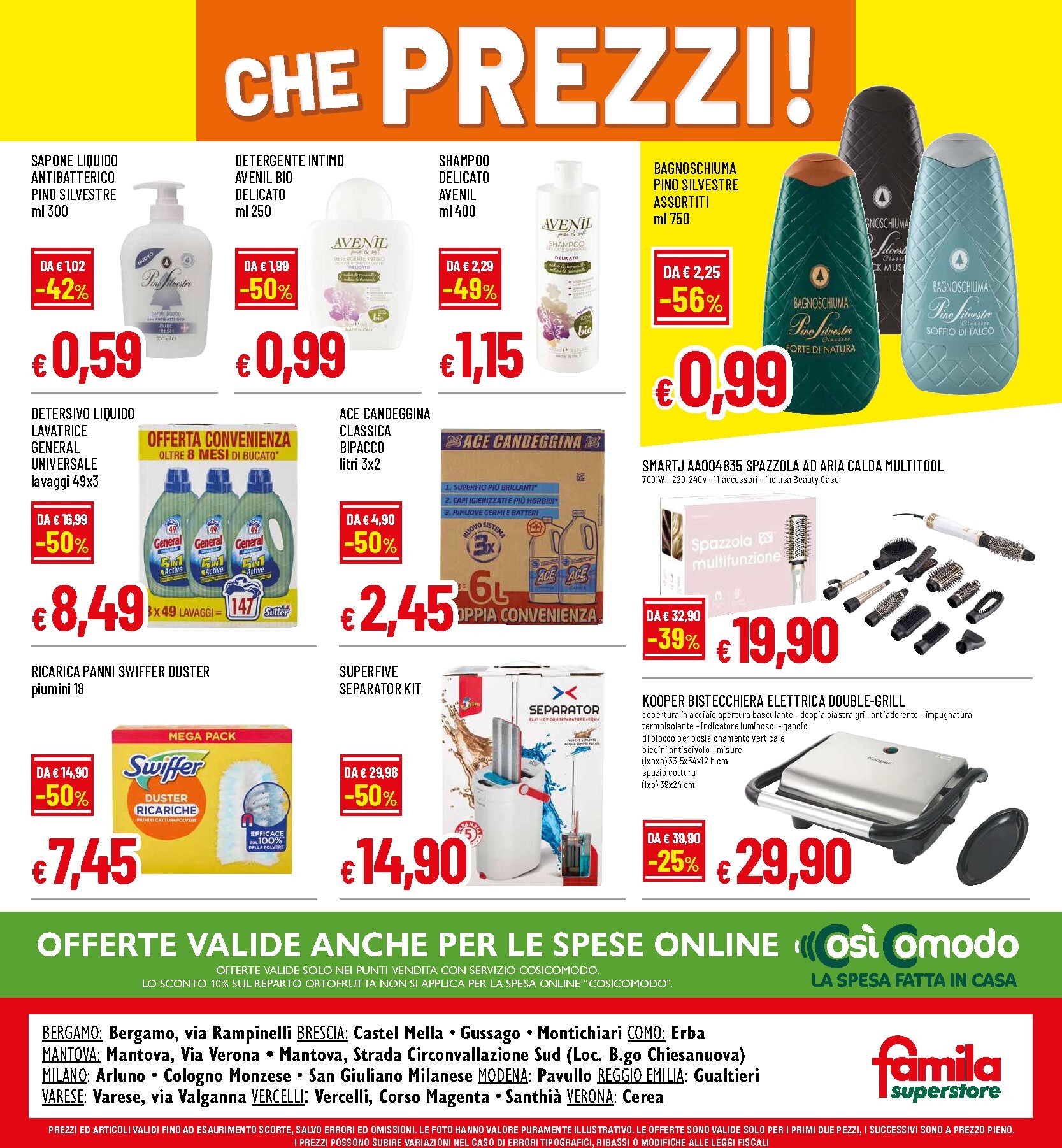 famila - Volantino attuale di Famila - Che Prezzi valido dal giovedì 11/06/2026 al mercoledì 17/06/2026 - page: 4