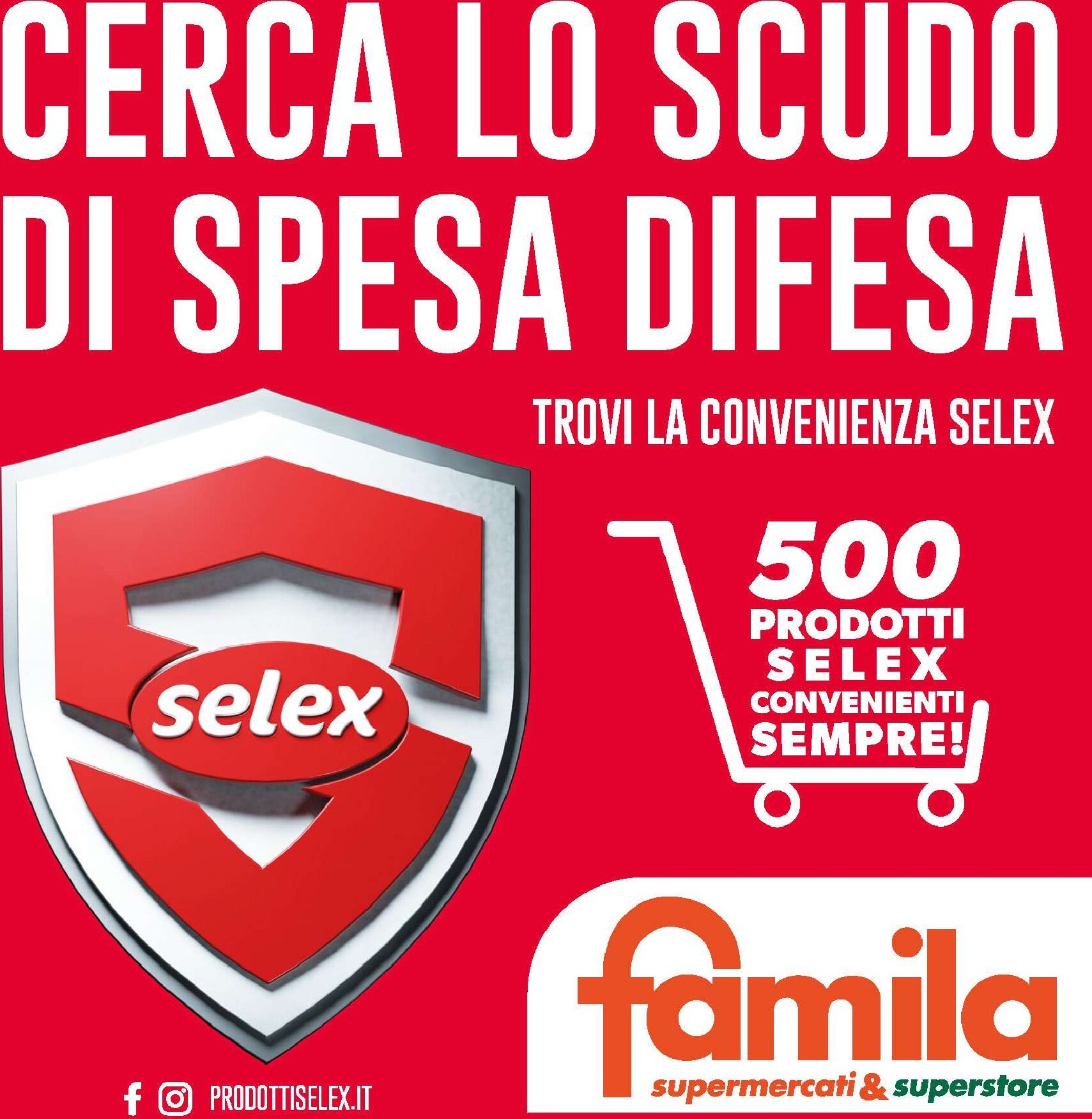 famila - Volantino attuale di Famila - Spesa difesa valido dal martedì 07/07/2026 al mercoledì 30/09/2026