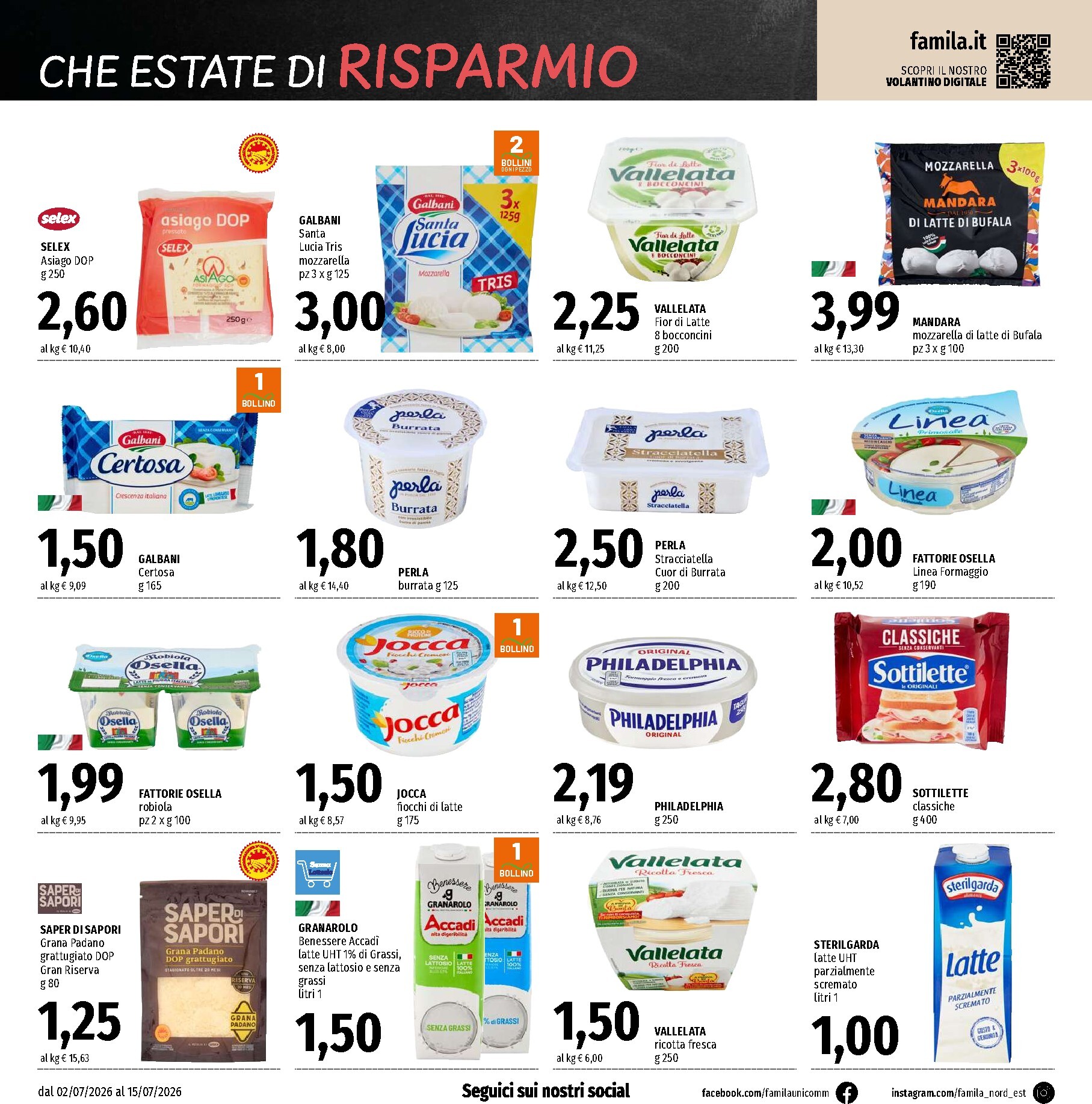 famila - Volantino attuale di Famila - Supermercati & Superstore valido dal giovedì 02/07/2026 al mercoledì 15/07/2026 - page: 6