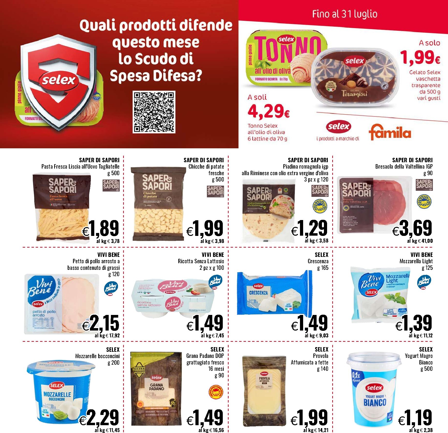 famila - Volantino futuro Famila Market valido dal giovedì 16/07/2026 al mercoledì 29/07/2026 - page: 20