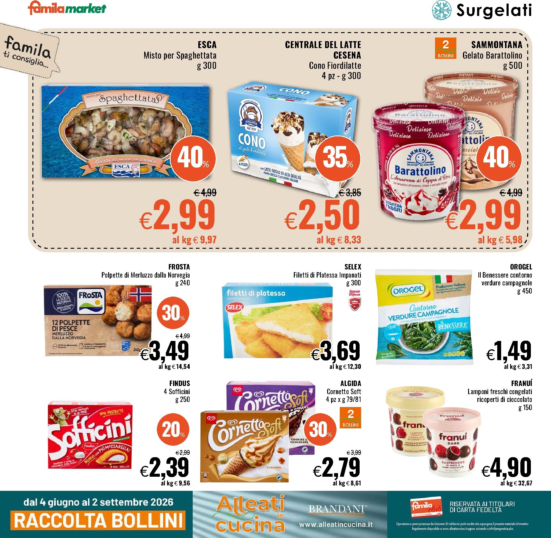 famila - Volantino futuro Famila Market valido dal giovedì 16/07/2026 al mercoledì 29/07/2026 - page: 10