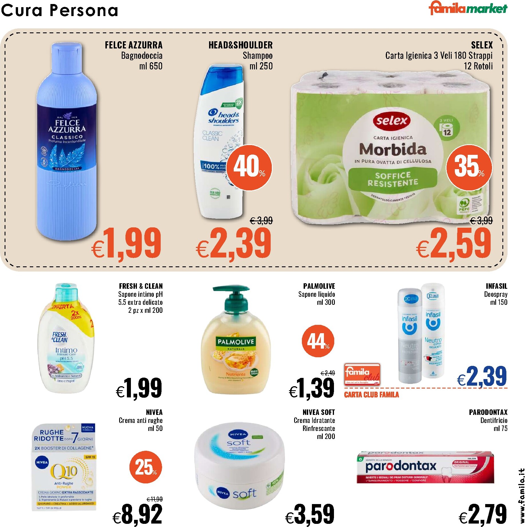 famila - Volantino futuro Famila Market valido dal giovedì 16/07/2026 al mercoledì 29/07/2026 - page: 17