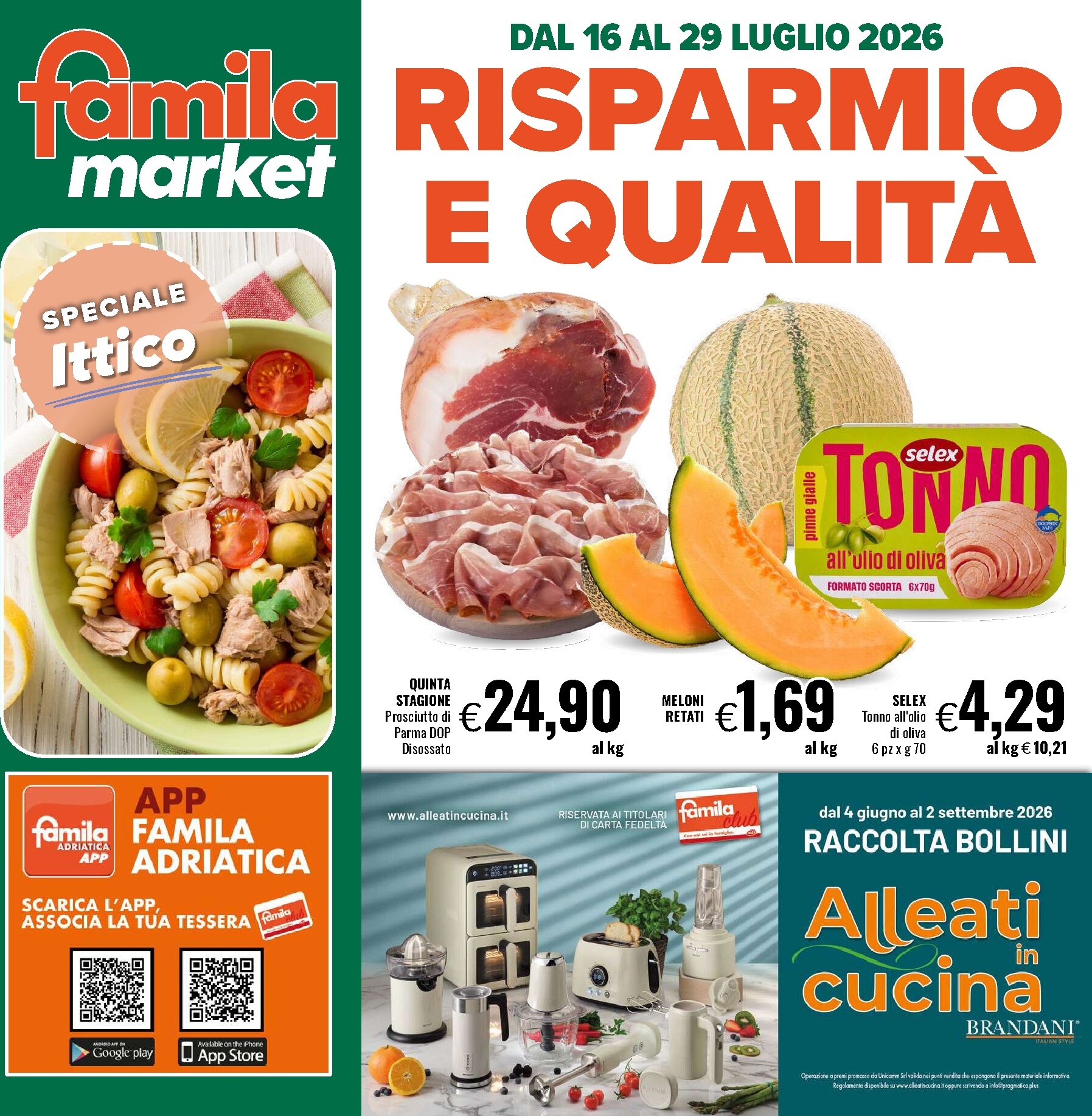 famila - Volantino futuro Famila Market valido dal giovedì 16/07/2026 al mercoledì 29/07/2026