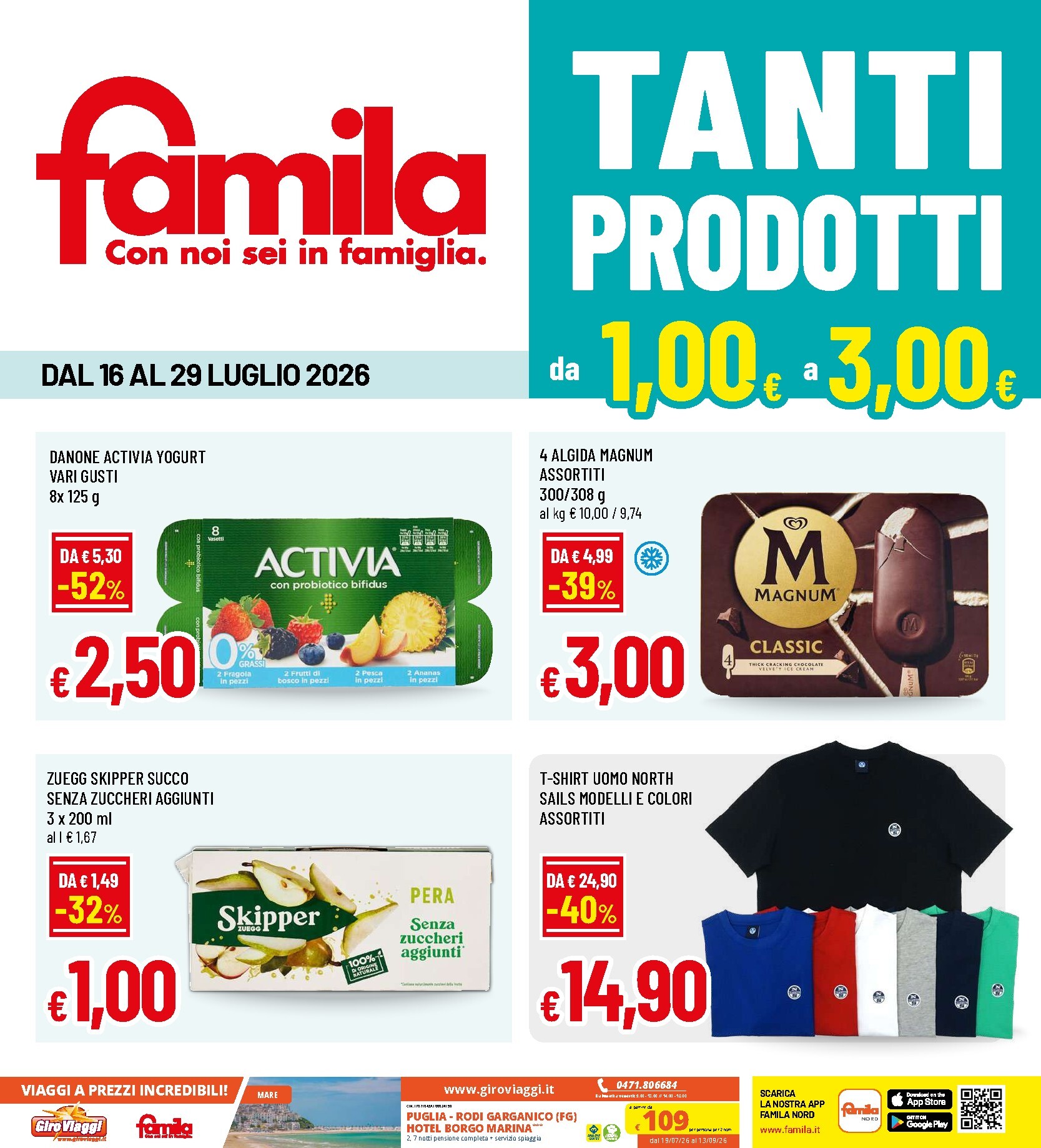 famila - Volantino futuro Famila valido dal giovedì 16/07/2026 al mercoledì 29/07/2026