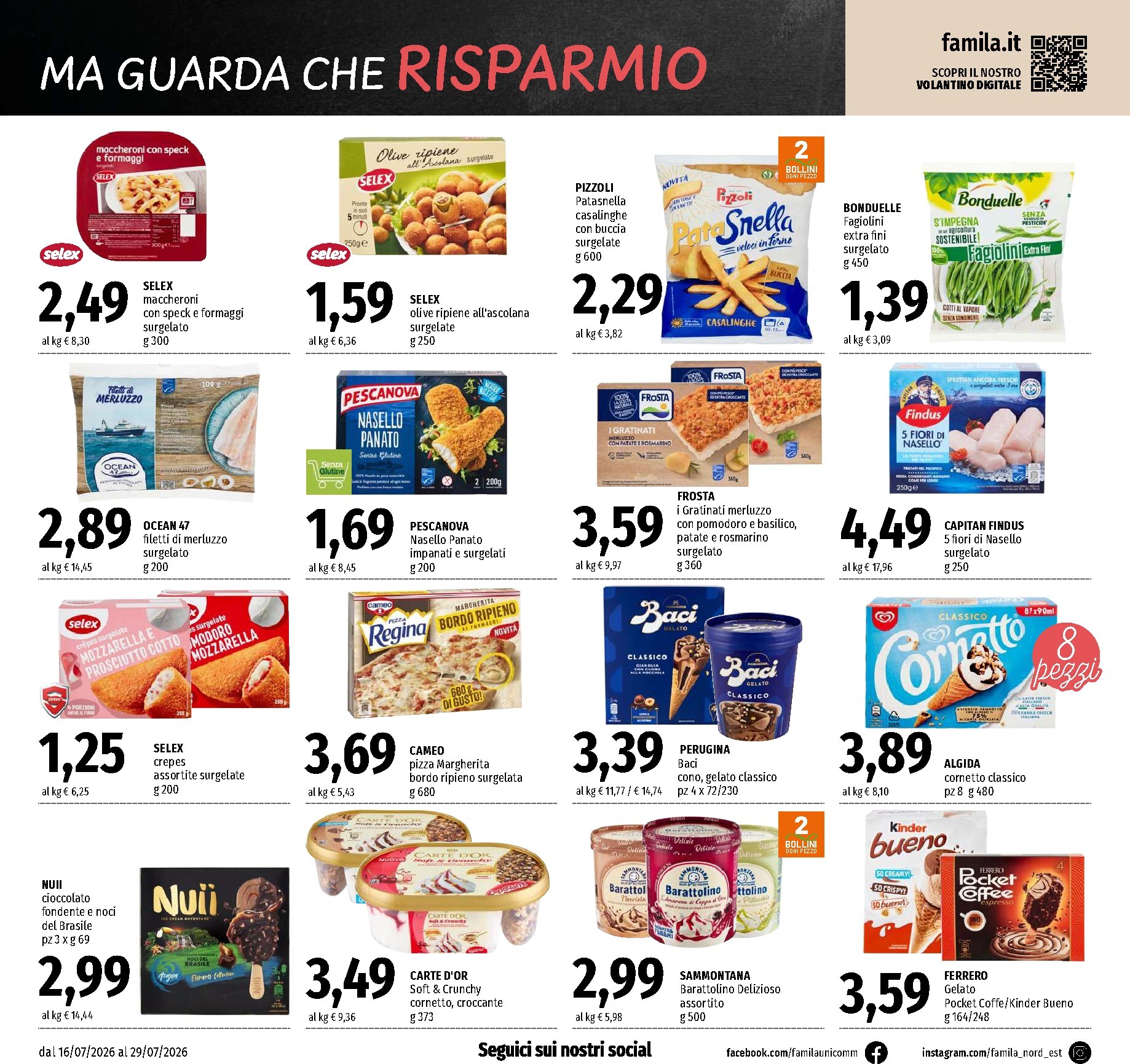 famila - Volantino attuale di Famila - Ma Guarda che Risparmio valido dal giovedì 16/07/2026 al mercoledì 29/07/2026 - page: 8