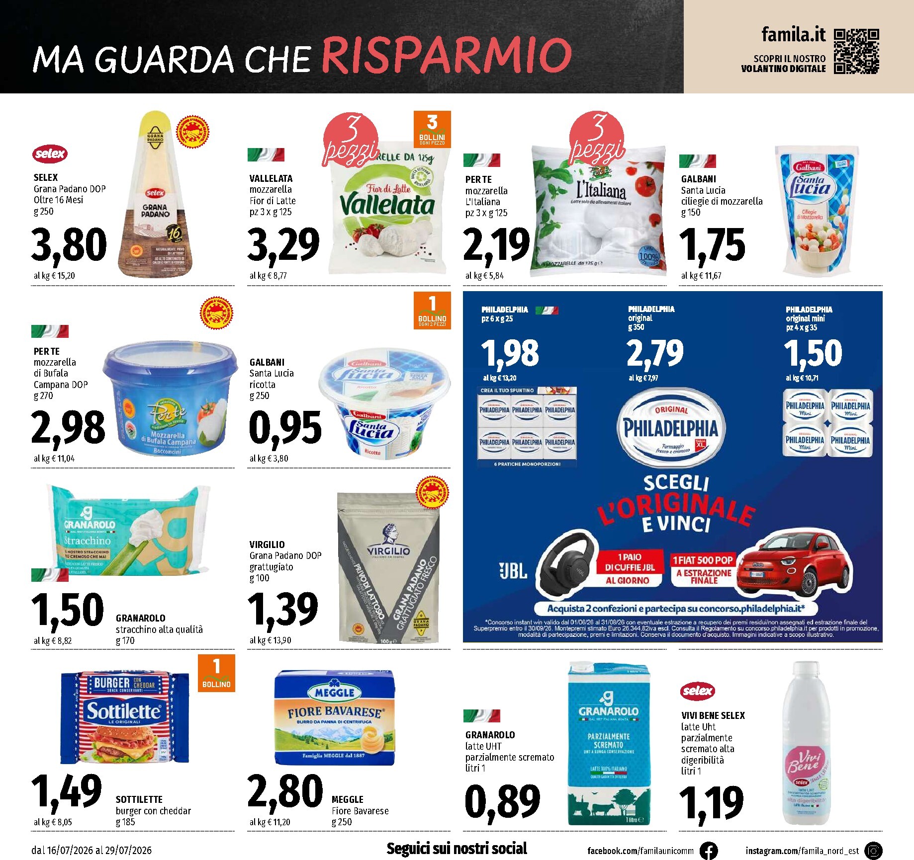 famila - Volantino attuale di Famila - Ma Guarda che Risparmio valido dal giovedì 16/07/2026 al mercoledì 29/07/2026 - page: 6