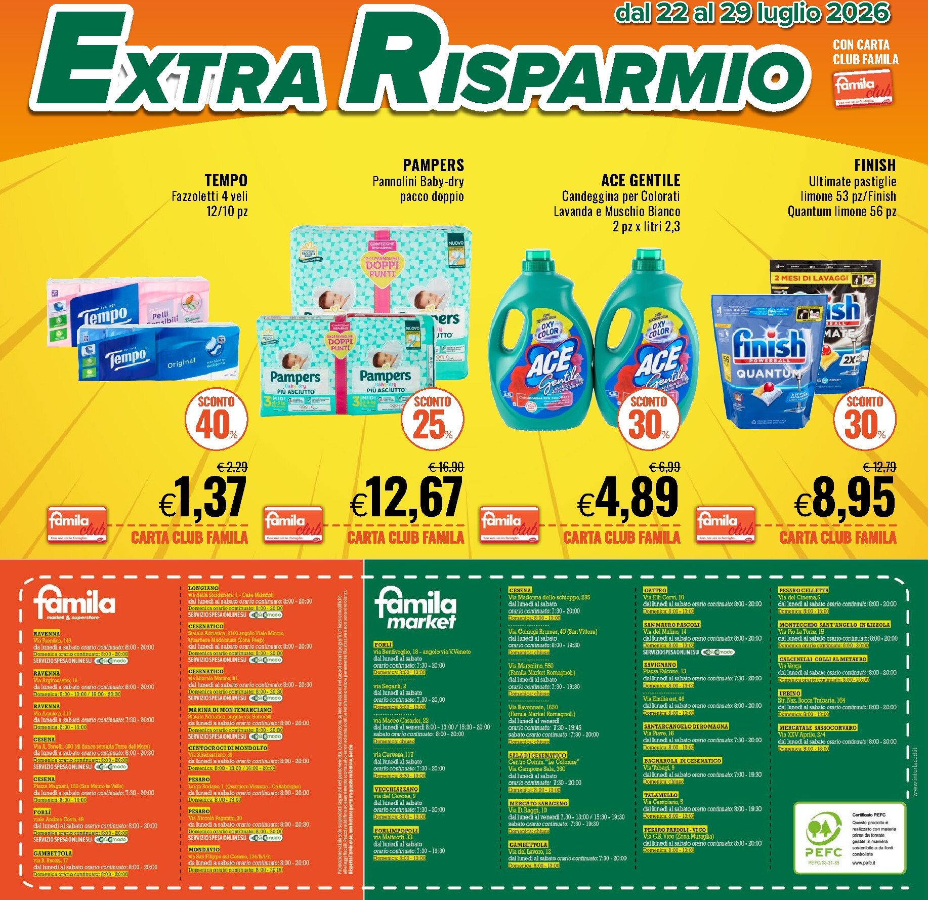 famila - Volantino futuro Famila - Extra Risparmio valido dal mercoledì 22/07/2026 al mercoledì 29/07/2026 - page: 4
