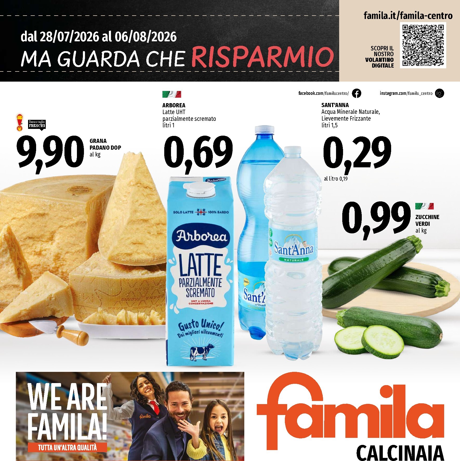 famila - Volantino attuale di Famila - Ma Guarda che Risparmio valido dal martedì 28/07/2026 al giovedì 06/08/2026