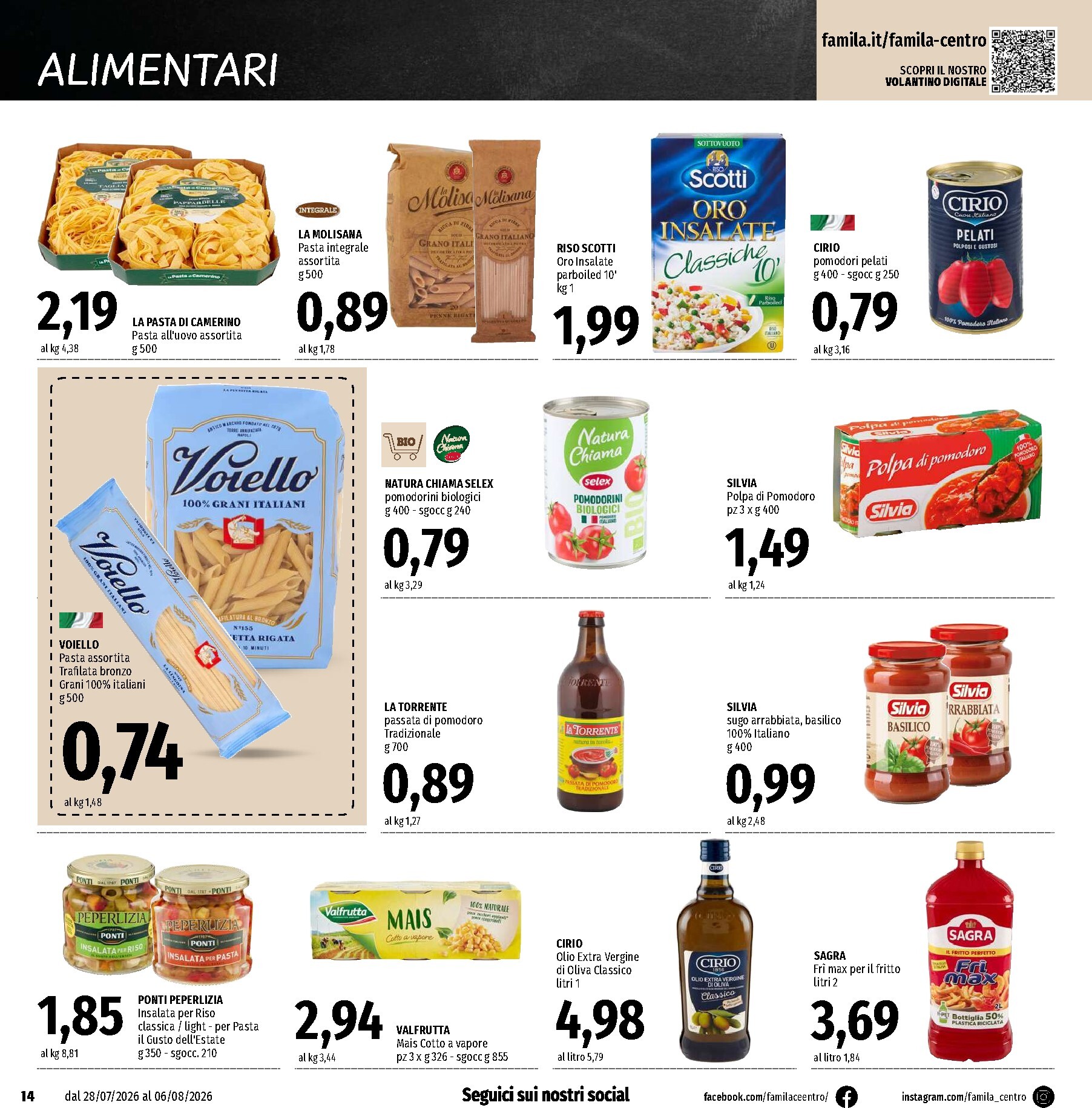 famila - Volantino attuale di Famila - Ma Guarda che Risparmio valido dal martedì 28/07/2026 al giovedì 06/08/2026 - page: 14
