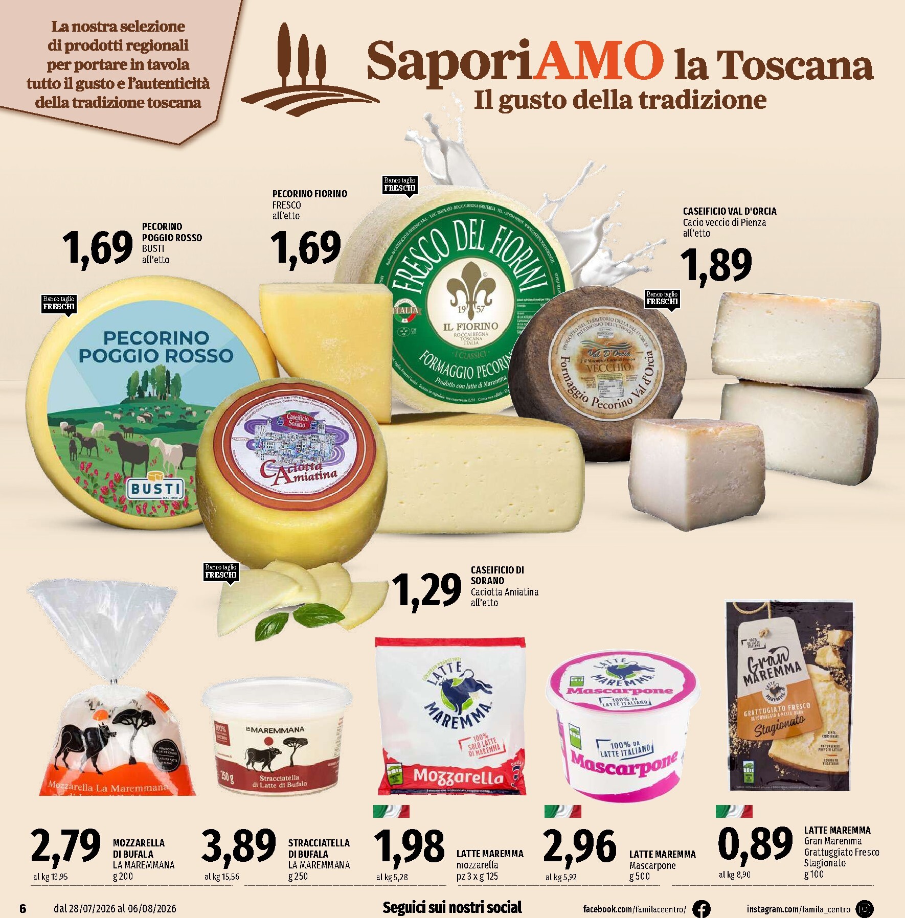 famila - Volantino attuale di Famila - Ma Guarda che Risparmio valido dal martedì 28/07/2026 al giovedì 06/08/2026 - page: 6