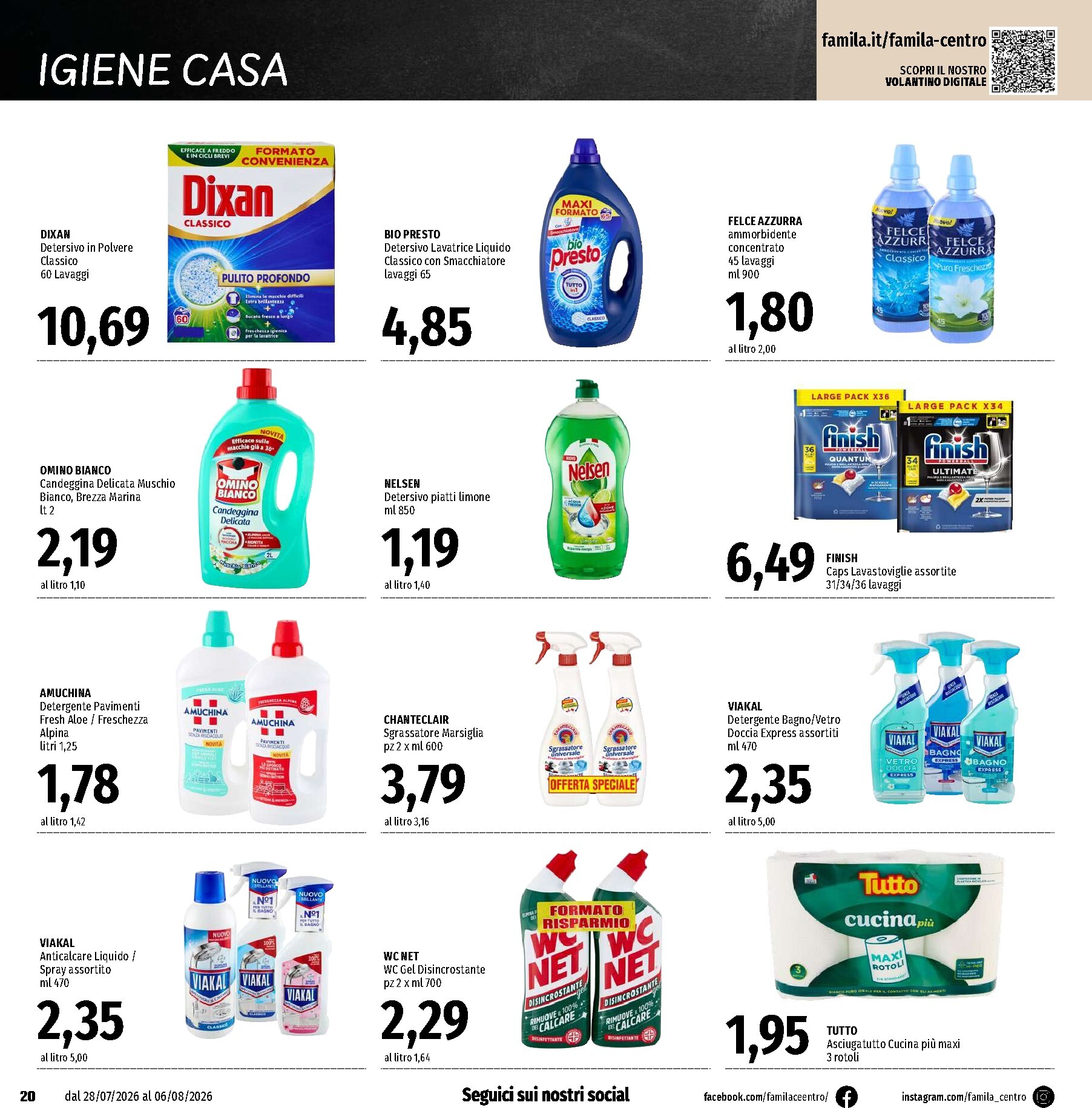 famila - Volantino attuale di Famila - Ma Guarda che Risparmio valido dal martedì 28/07/2026 al giovedì 06/08/2026 - page: 20