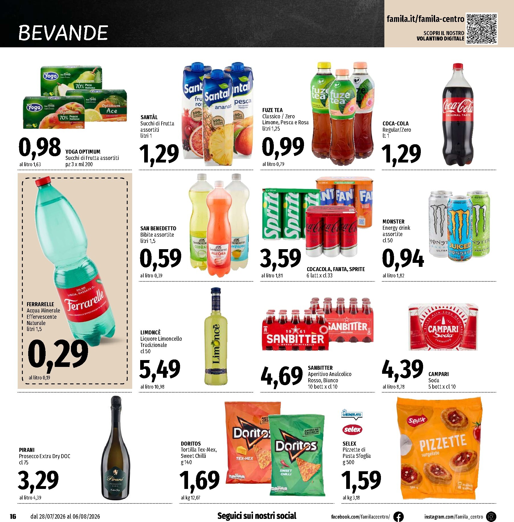 famila - Volantino attuale di Famila - Ma Guarda che Risparmio valido dal martedì 28/07/2026 al giovedì 06/08/2026 - page: 16