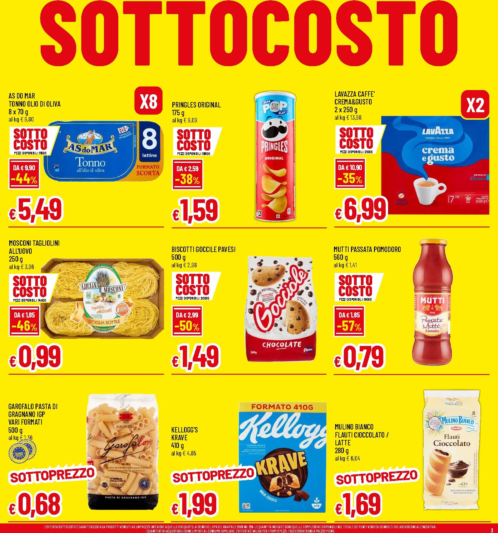 famila - Volantino futuro Famila - Sottocosto valido dal giovedì 03/09/2026 al mercoledì 16/09/2026 - page: 3
