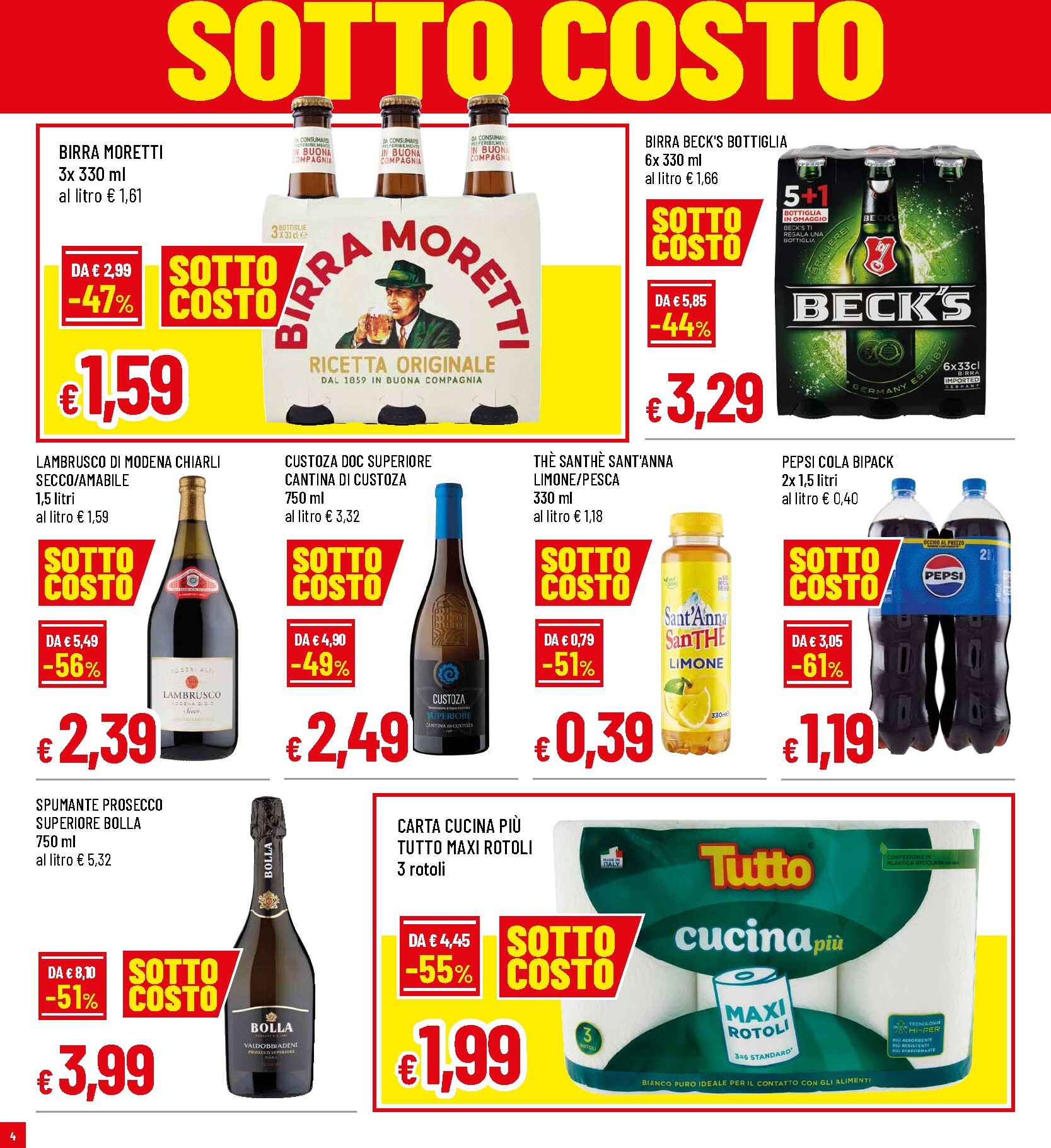 famila - Volantino attuale di Famila - Biella Via Fratelli Rosselli, 47 valido dal lunedì 14/09/2026 al mercoledì 23/09/2026 - page: 4
