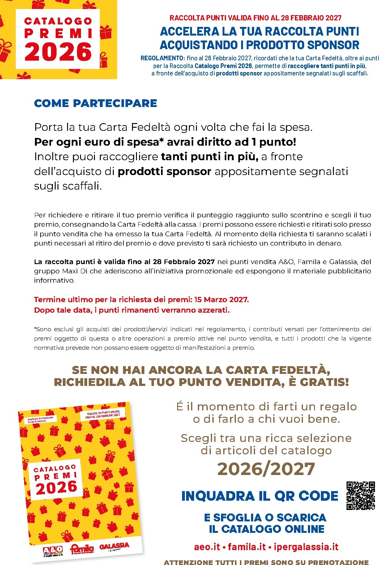 famila - Volantino futuro Famila valido dal giovedì 01/10/2026 al sabato 31/10/2026 - page: 2