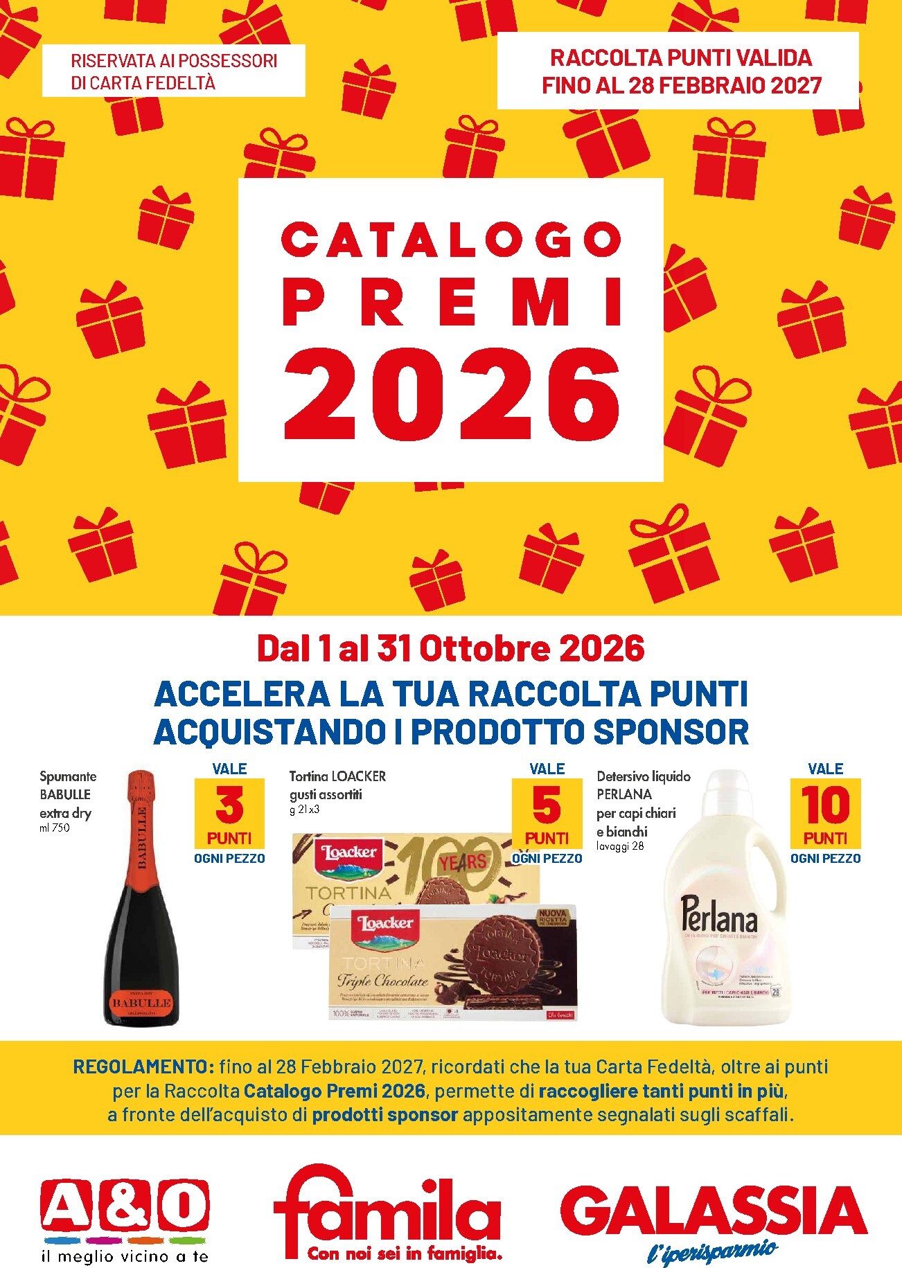 famila - Volantino futuro Famila valido dal giovedì 01/10/2026 al sabato 31/10/2026 - page: 1