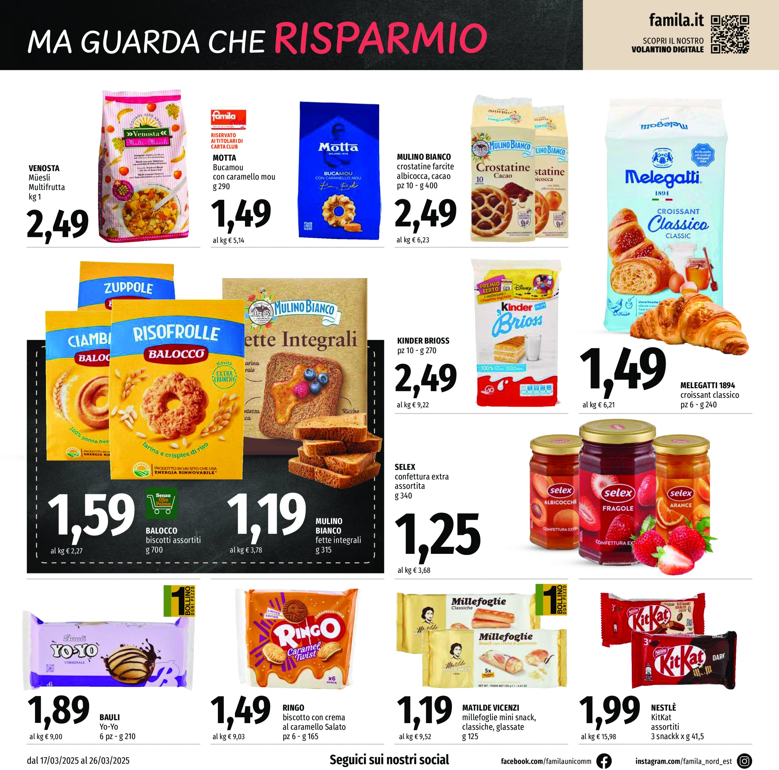 famila - Volantino Famila - Risparmio valido dal 17/03 al 26/03 - page: 12