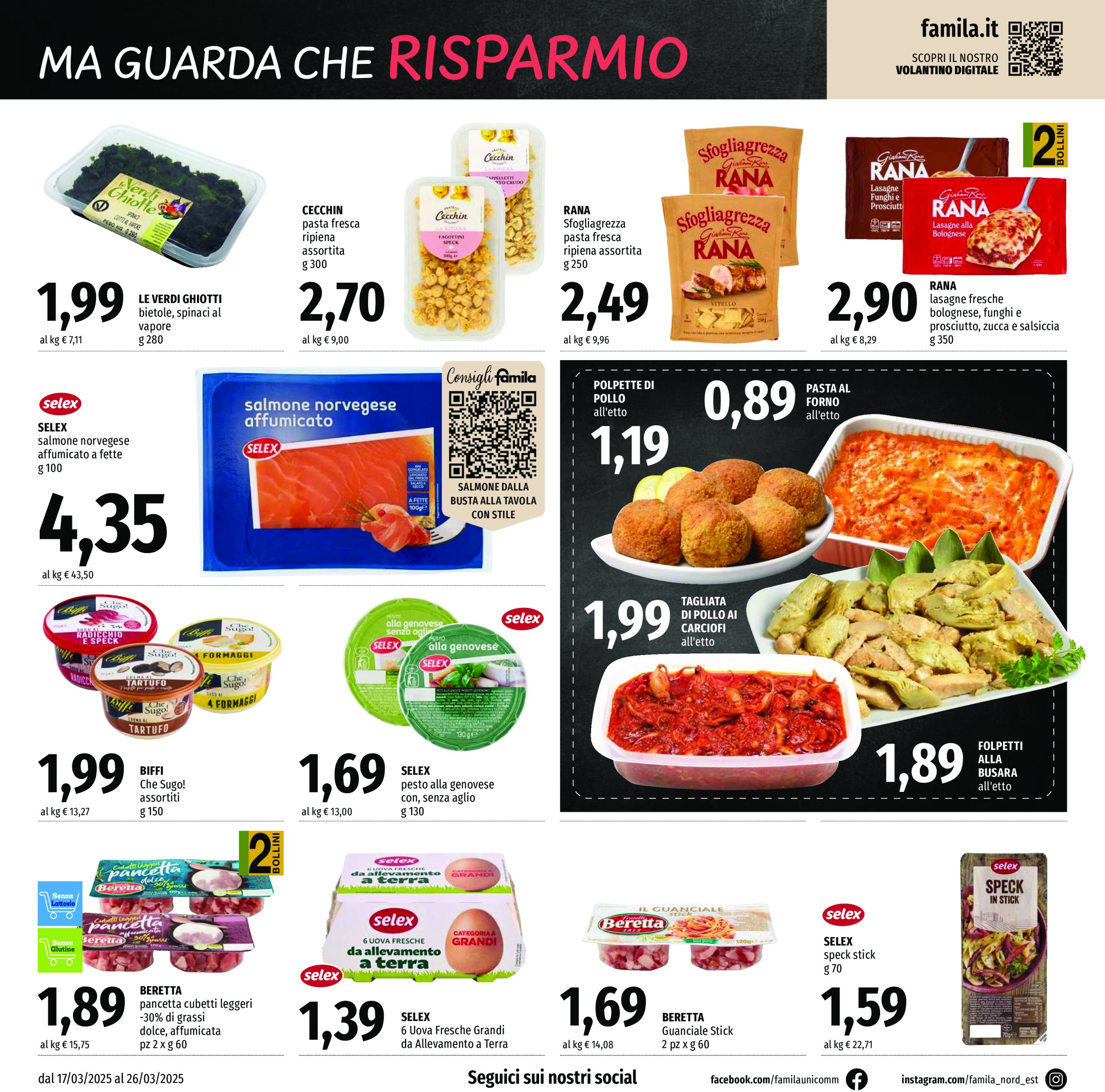 famila - Volantino Famila - Risparmio valido dal 17/03 al 26/03 - page: 6