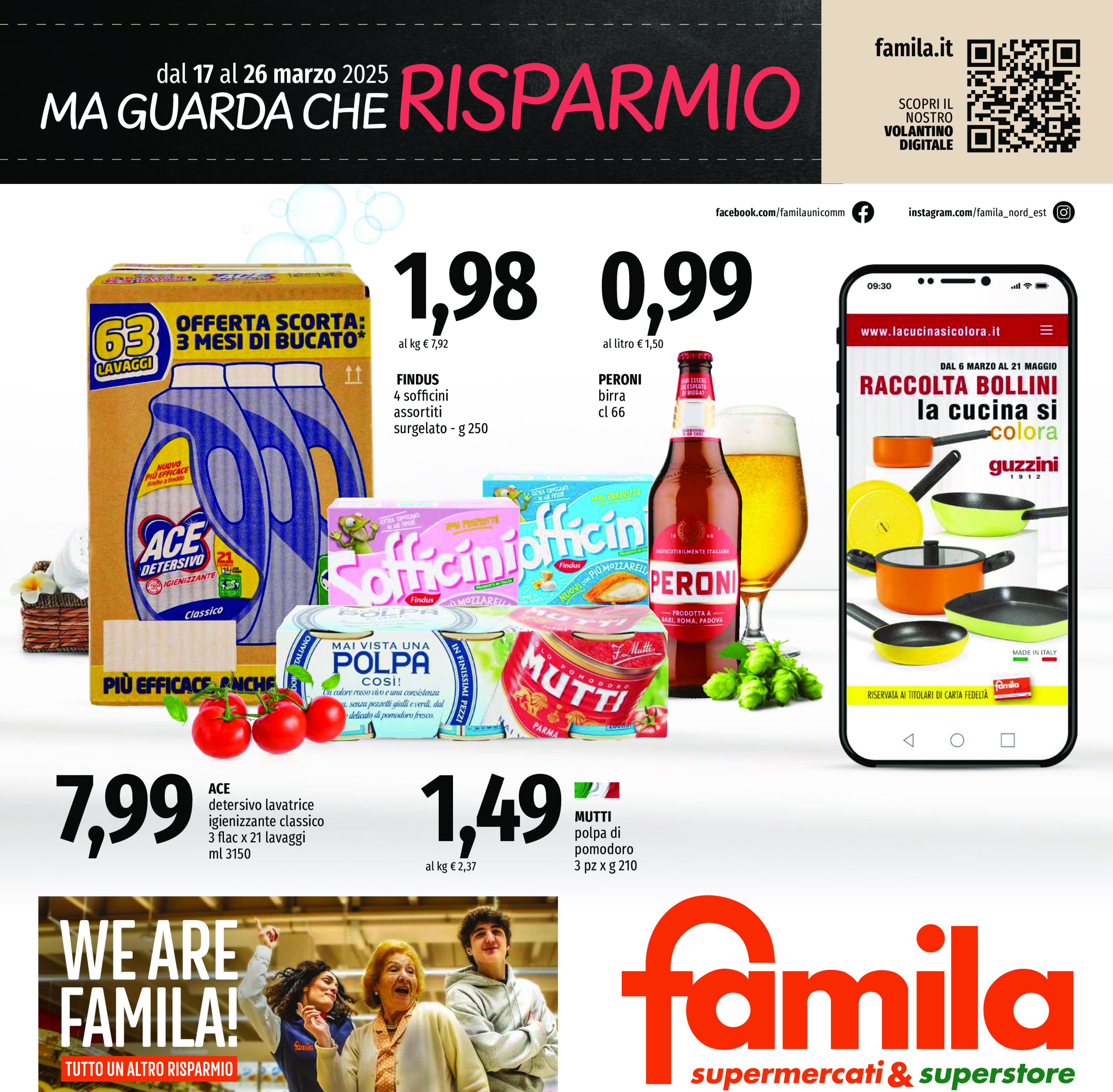 famila - Volantino Famila - Risparmio valido dal 17/03 al 26/03