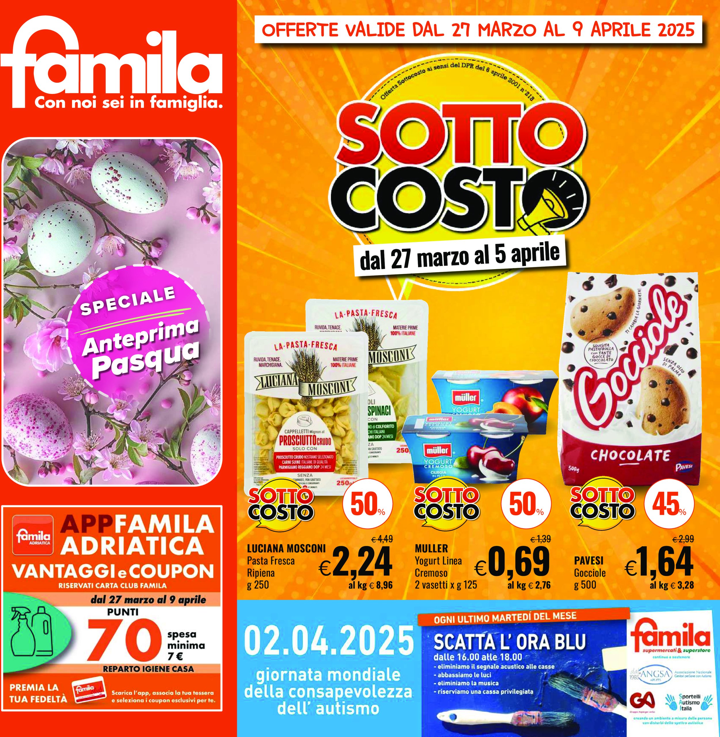 famila - Volantino Famila valido dal 27/03 al 09/04