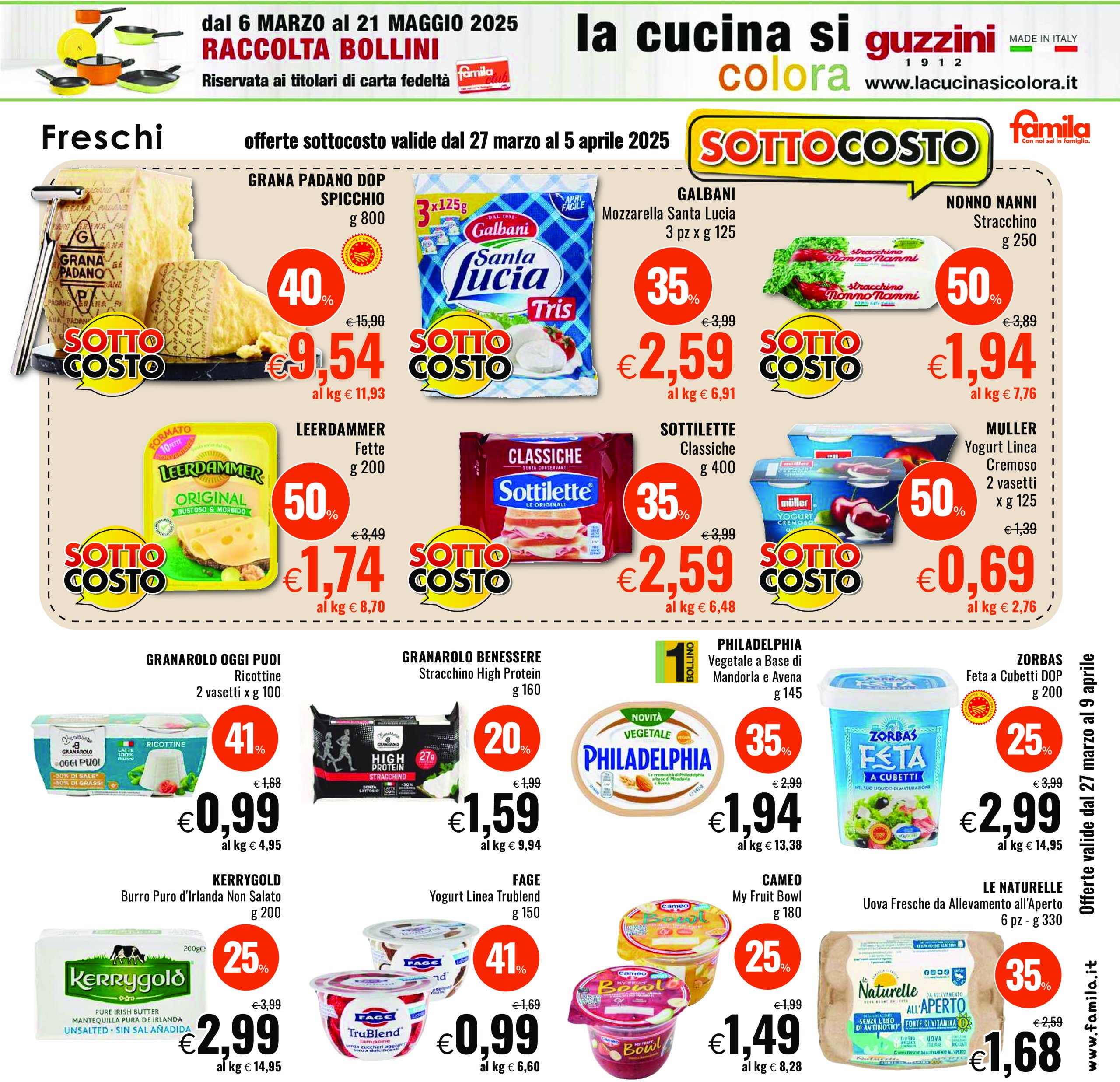 famila - Volantino Famila valido dal 27/03 al 09/04 - page: 3