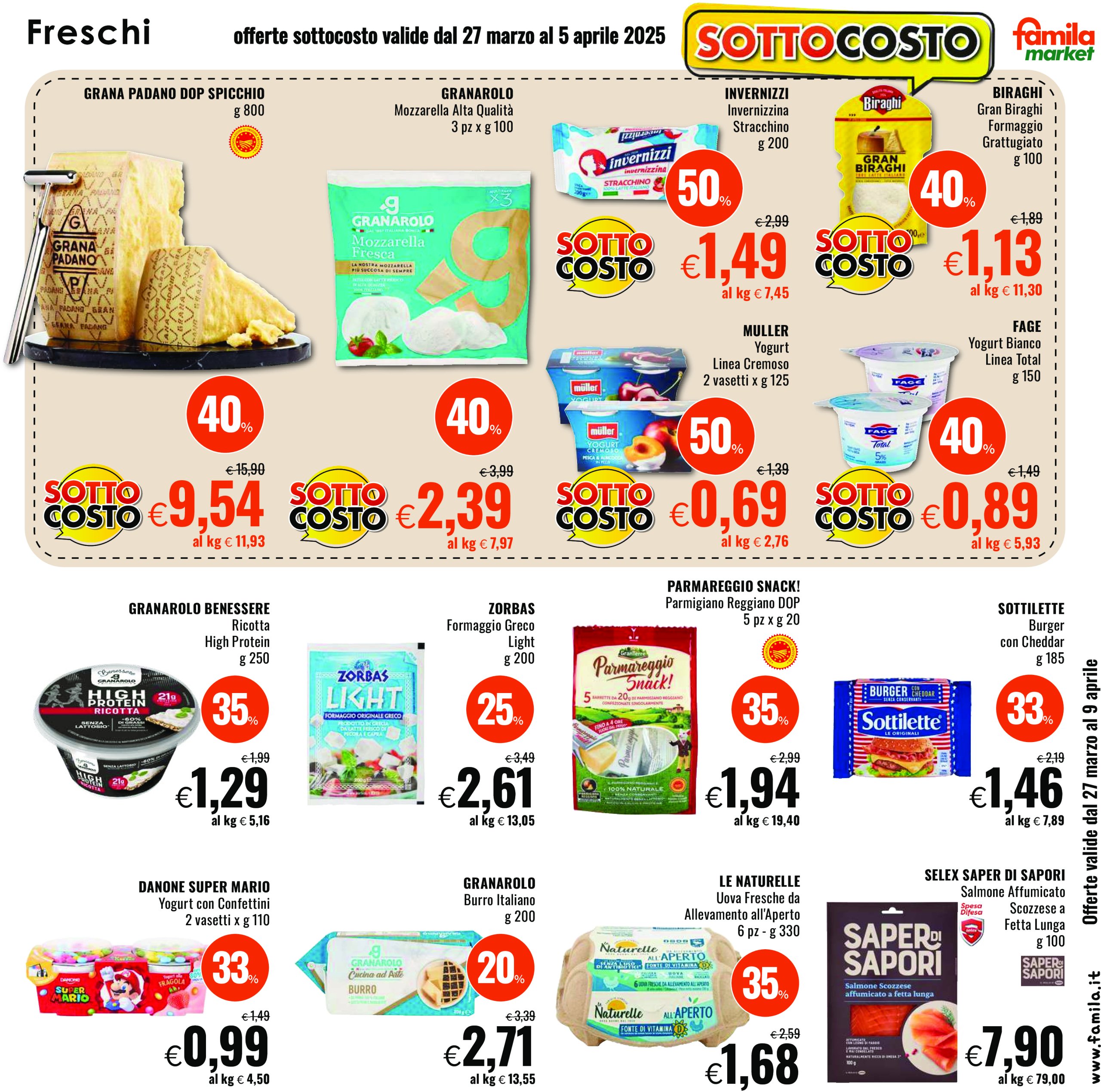 famila - Volantino Famila market valido dal 27/03 al 09/04 - page: 3