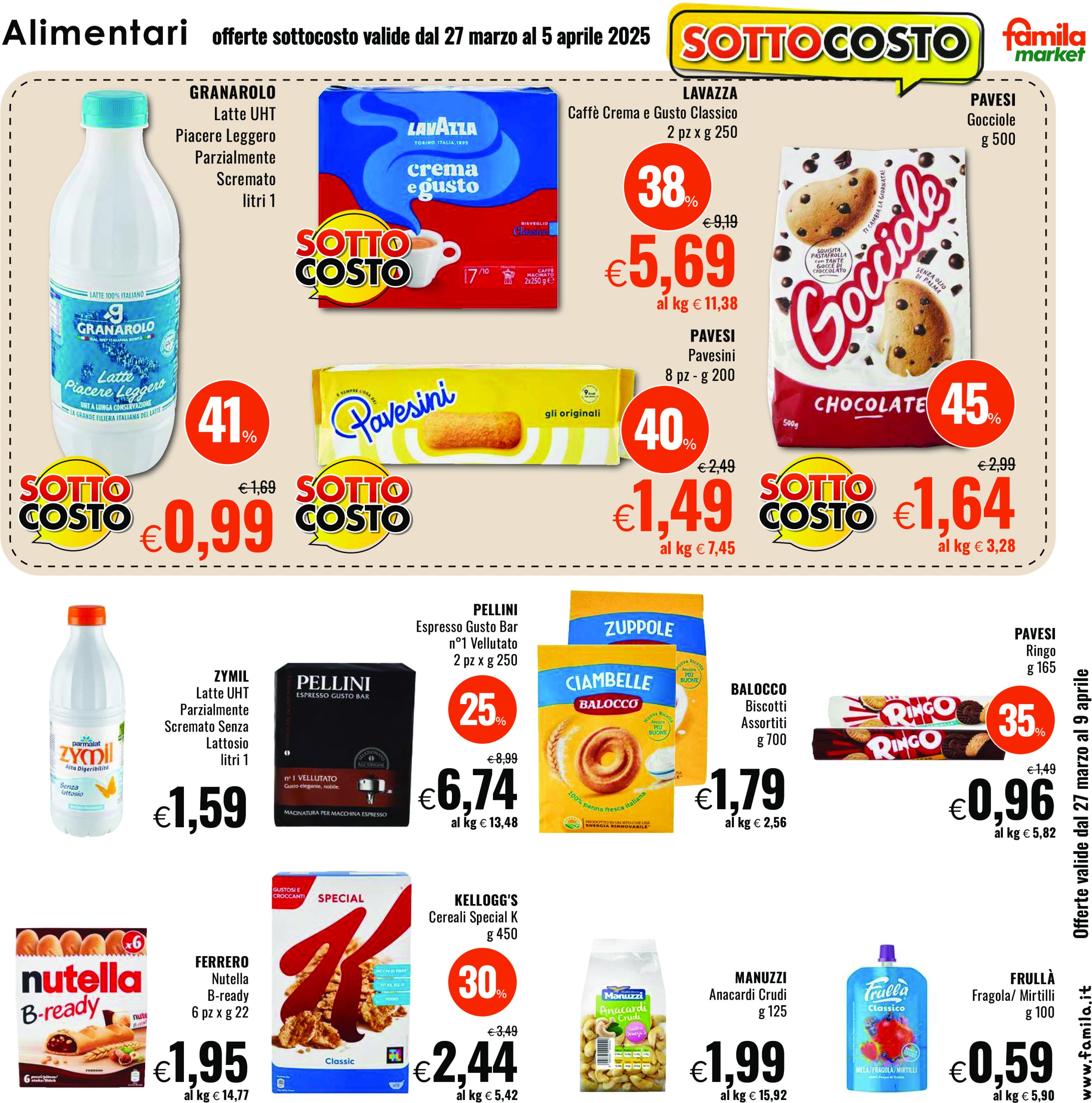 famila - Volantino Famila market valido dal 27/03 al 09/04 - page: 5