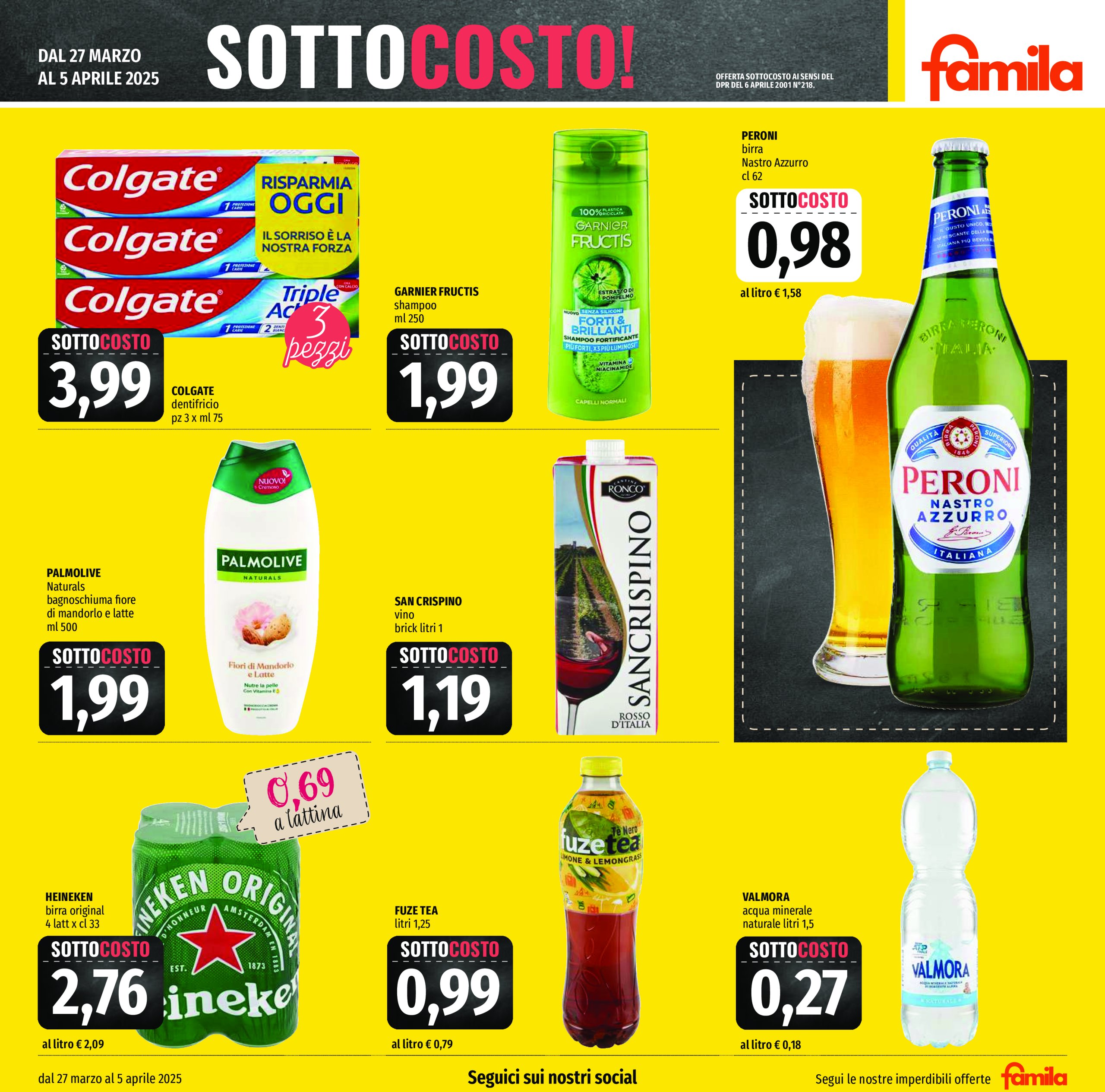 famila - Volantino Famila - Sottocosto valido dal 27/03 al 05/04 - page: 5