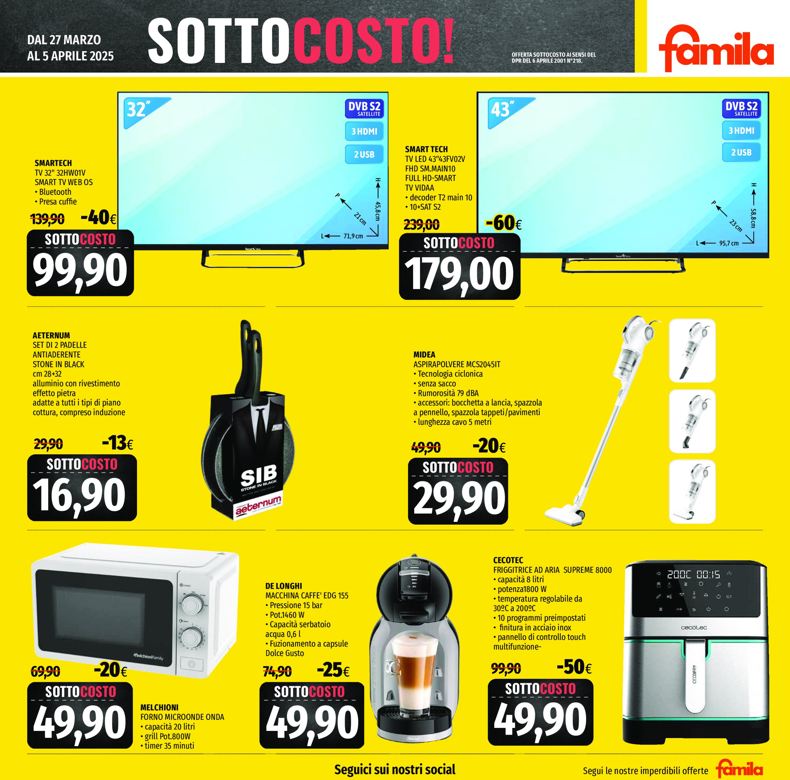 famila - Volantino Famila - Sottocosto valido dal 27/03 al 05/04 - page: 3