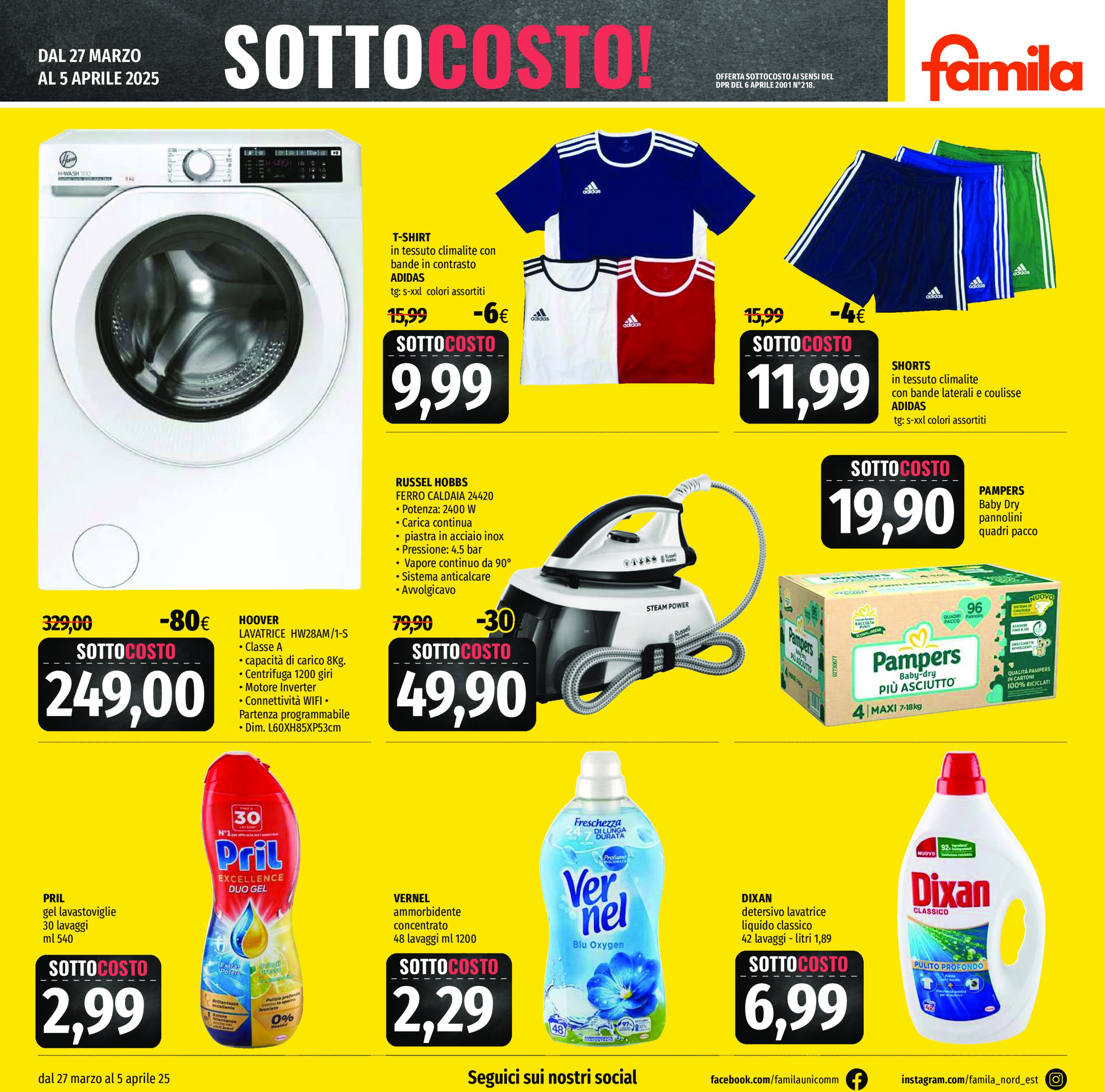 famila - Volantino Famila - Sottocosto valido dal 27/03 al 05/04 - page: 4