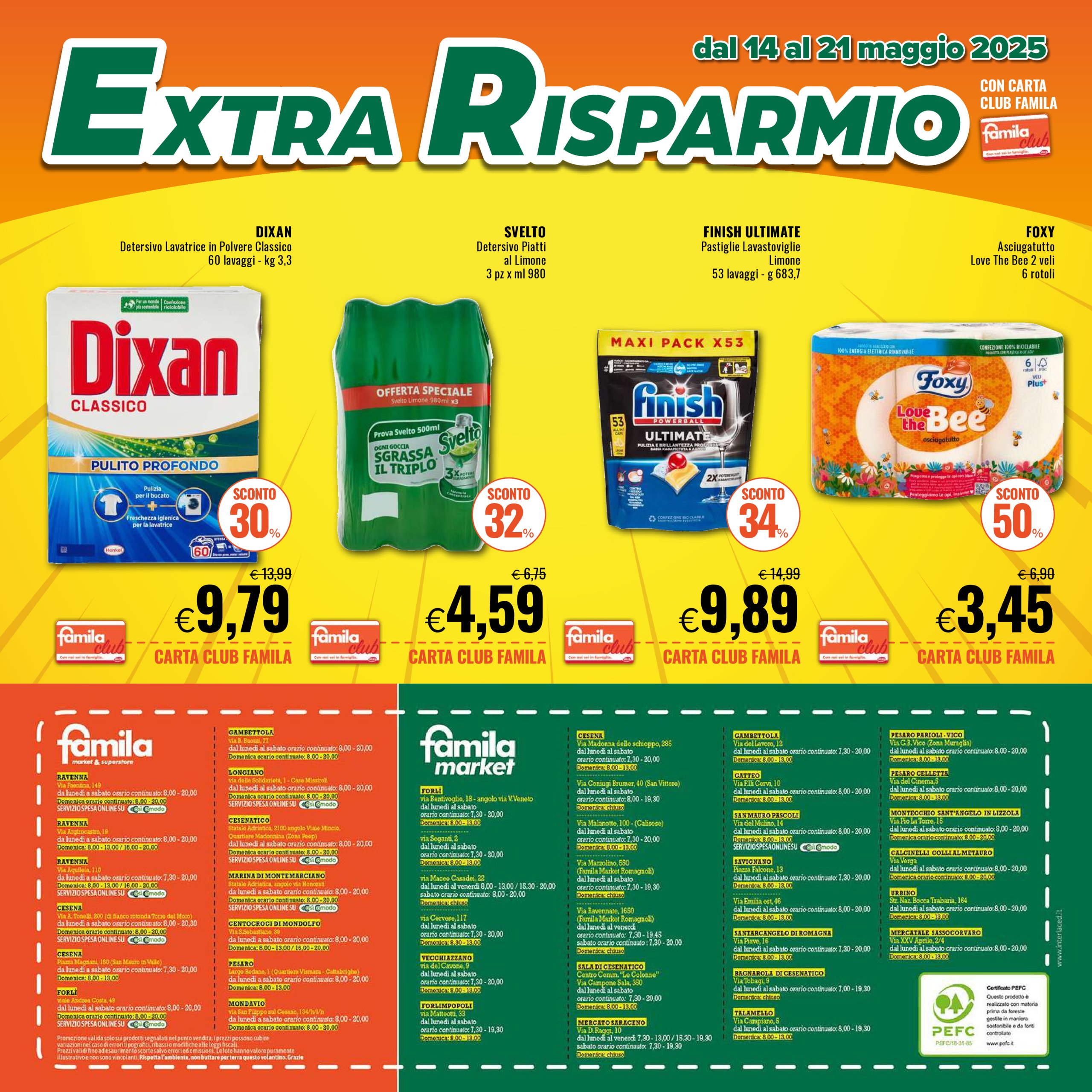 famila - Volantino Famila - Extra Risparmio valido dal 14/05 al 21/05 - page: 4