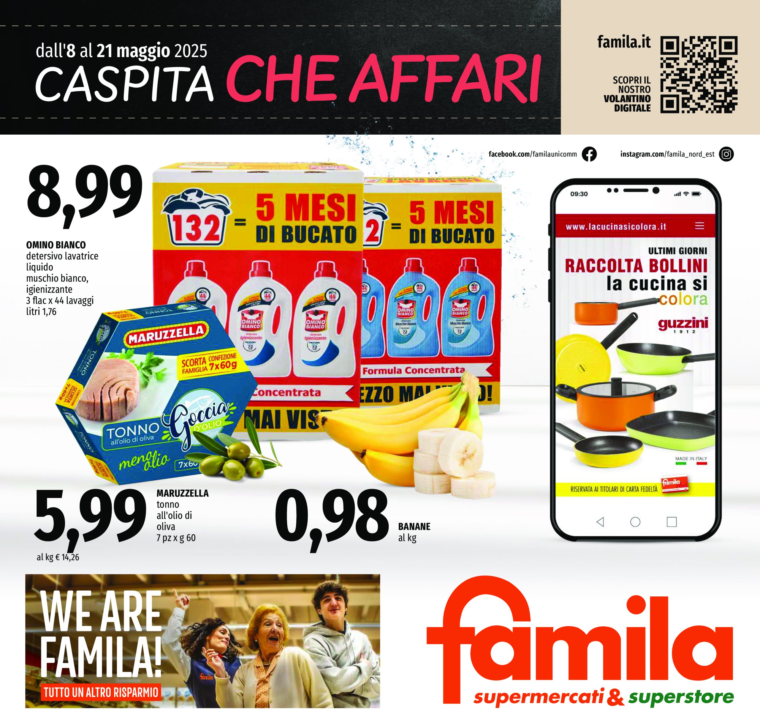 famila - Volantino Famila - Caspita Che Affari valido dal 08/05 al 21/05