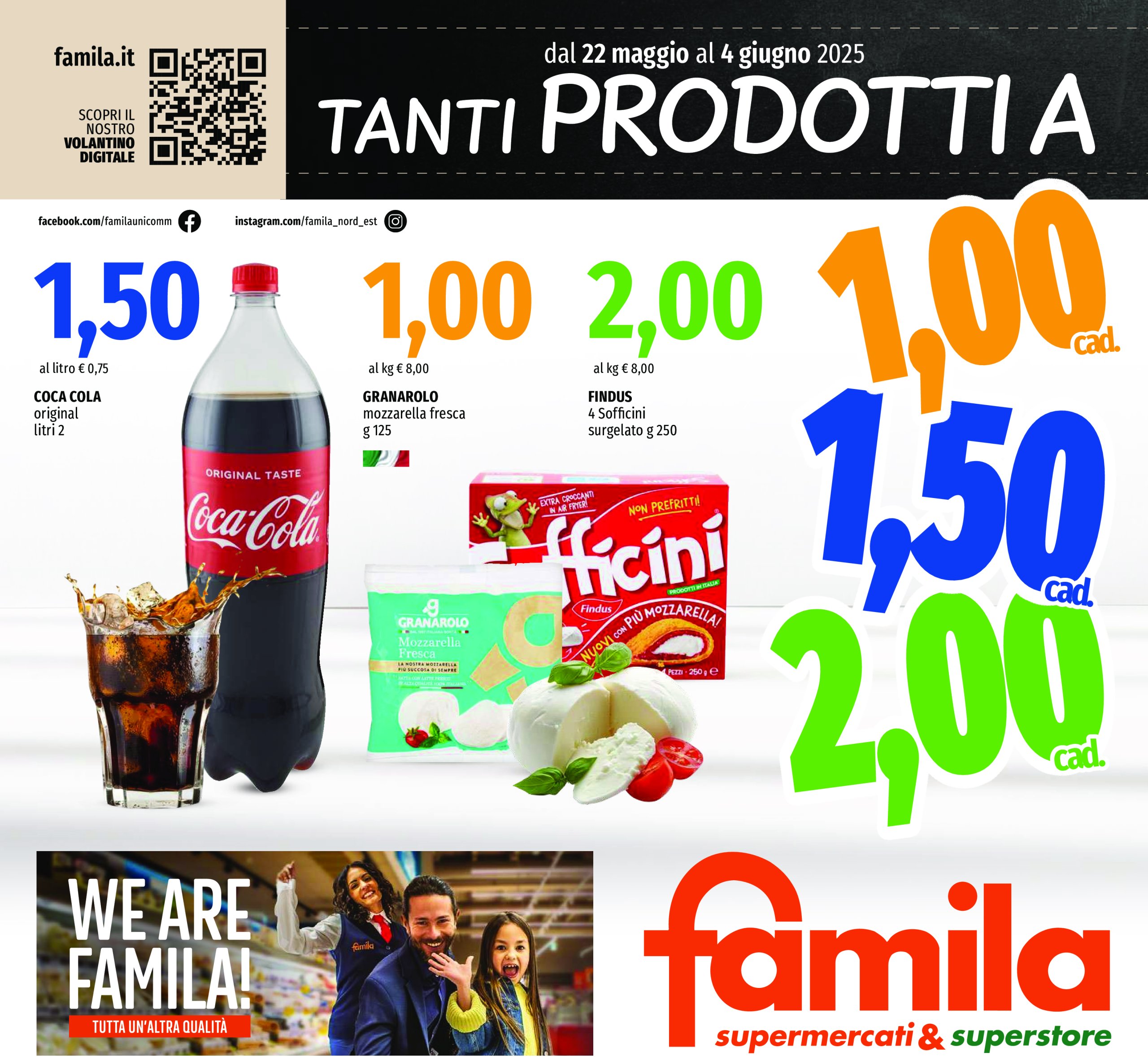 famila - Volantino Famila Supermecati & Superstore valido dal 22/05 al 04/06