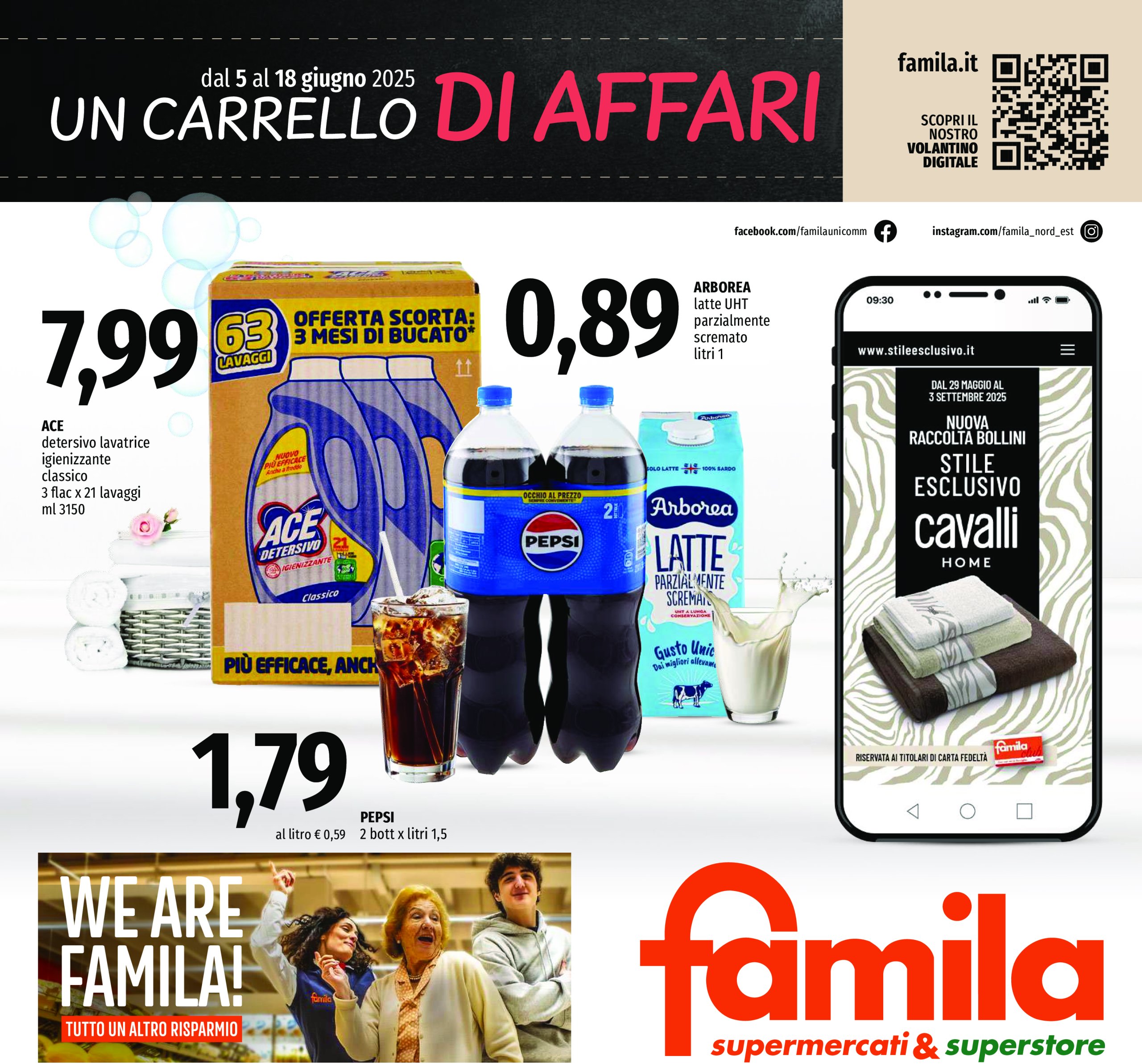 famila - Volantino Famila - Supermercati & Superstore valido dal 05/06 al 18/06