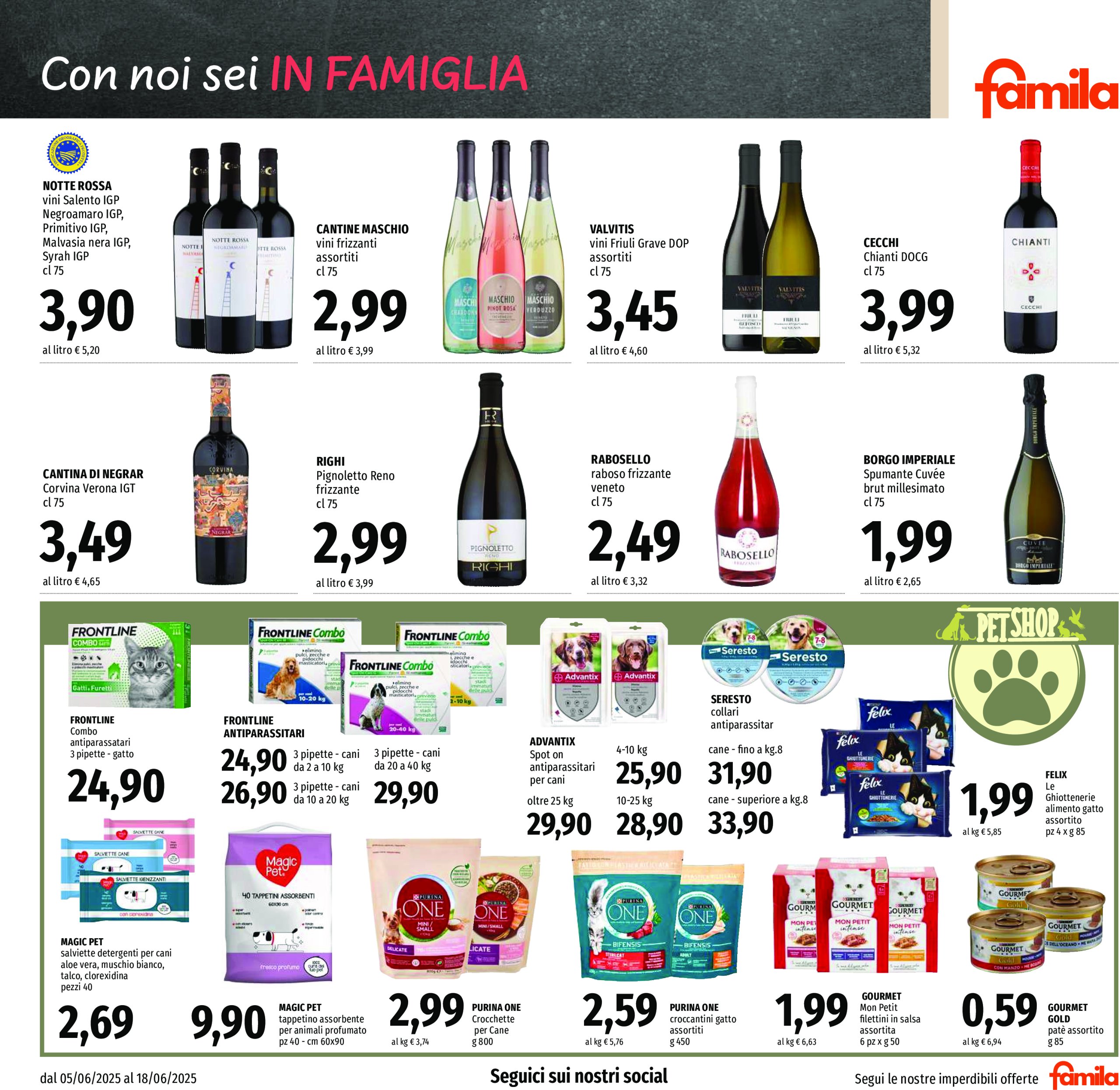 famila - Volantino Famila - Supermercati & Superstore valido dal 05/06 al 18/06 - page: 19