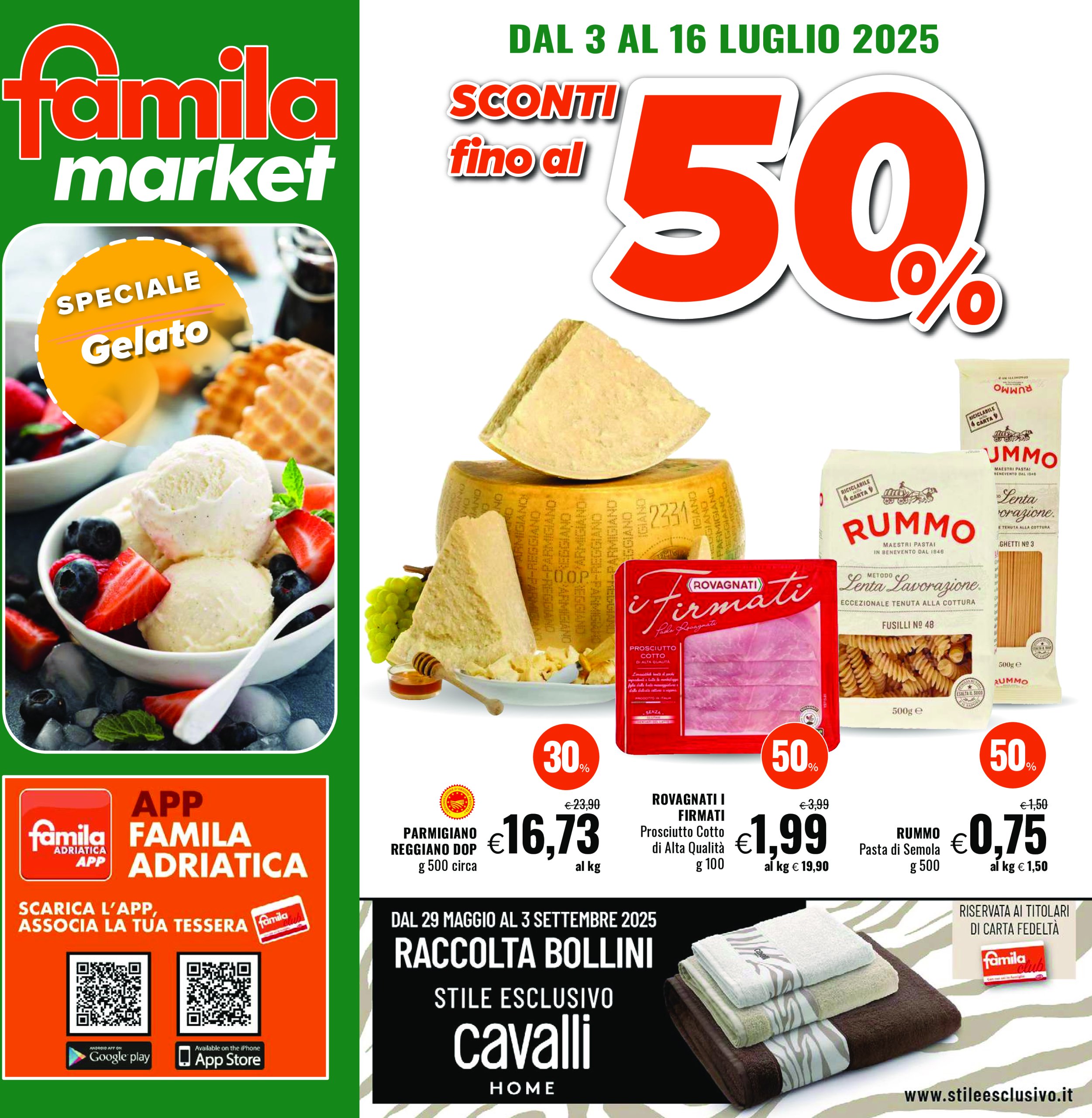 famila - Volantino Famila market valido dal 03/07 al 16/07