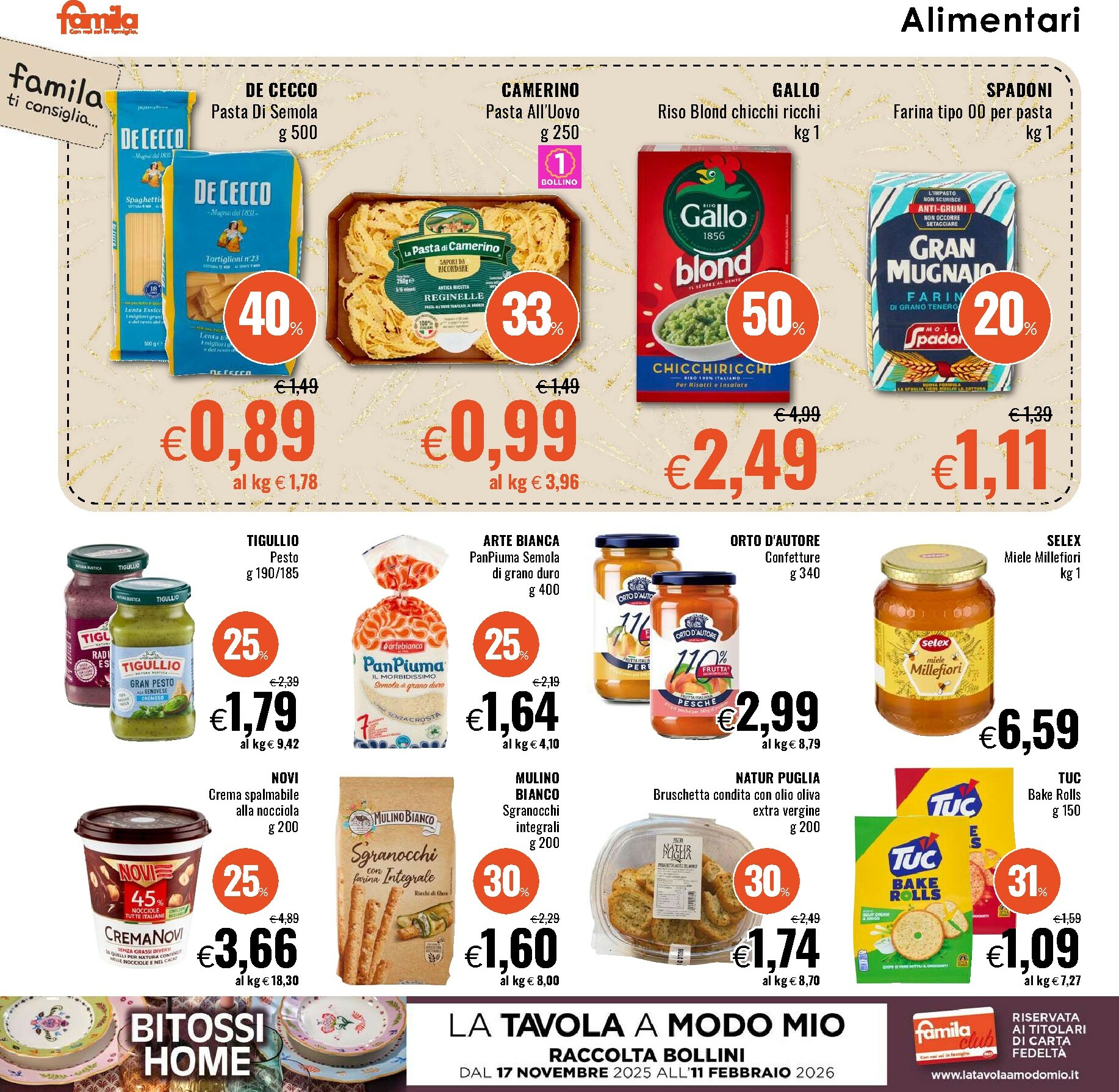 famila - Volantino Famila valido dal 28/12 al 07/01 - page: 16