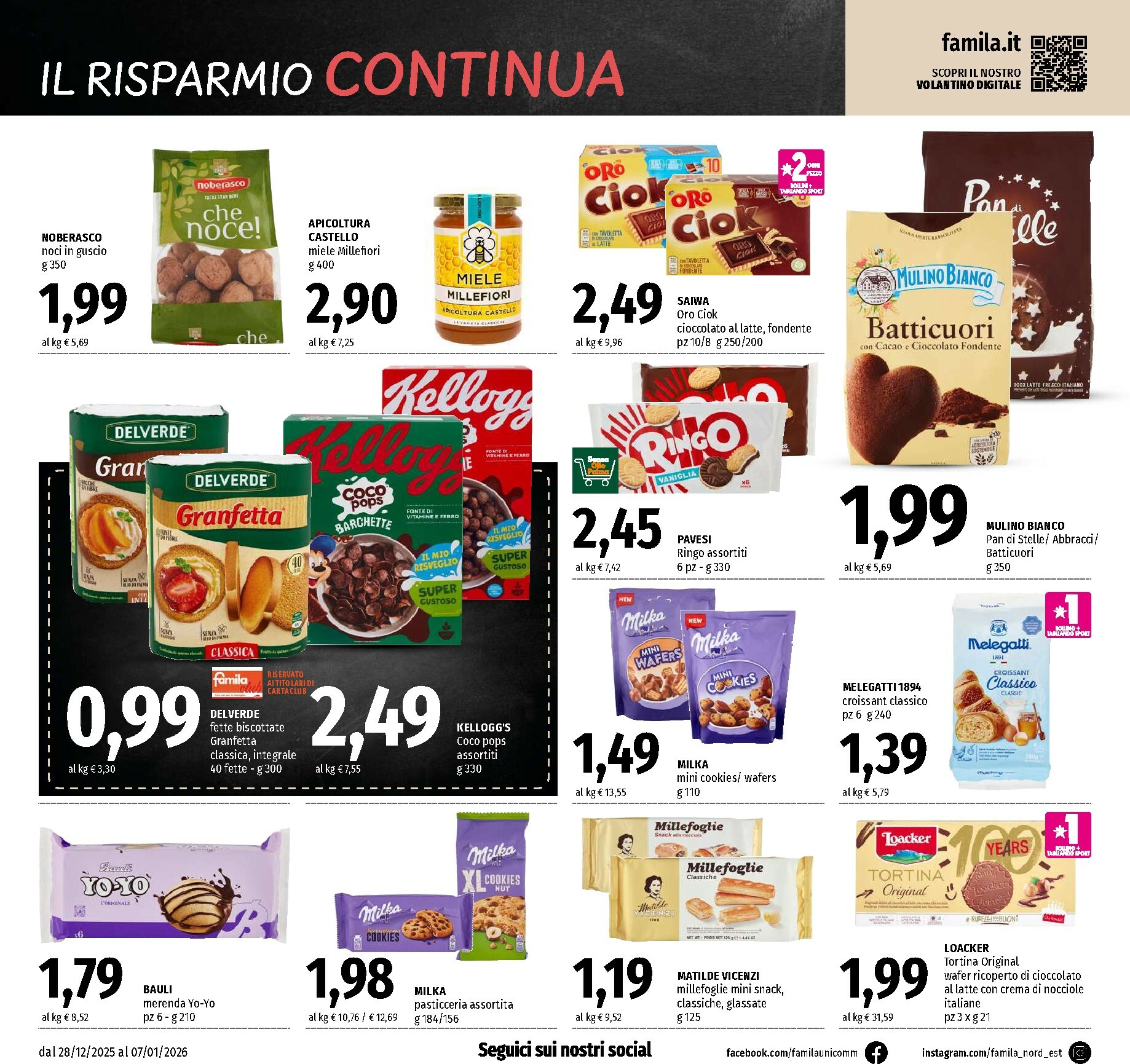 famila - Volantino Famila - Supermercati & Superstore valido dal 28/12 al 07/01 - page: 16