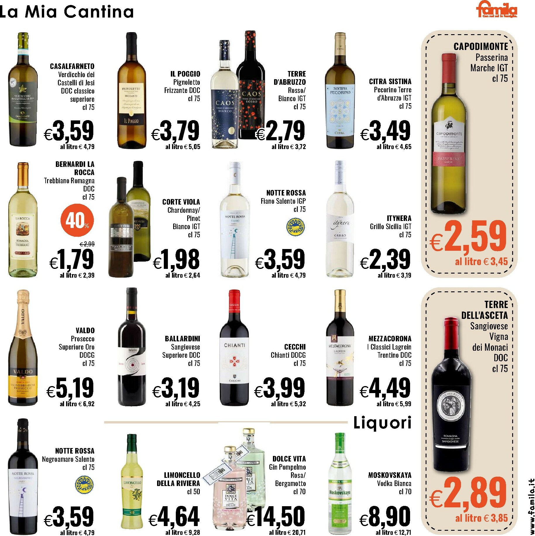 famila - Volantino Famila valido dal 08/01 al 21/01 - page: 17