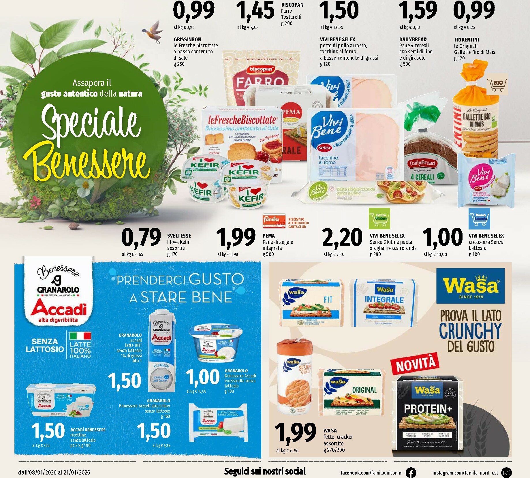 famila - Volantino Famila - Supermercati & Superstore valido dal 08/01 al 21/01 - page: 16