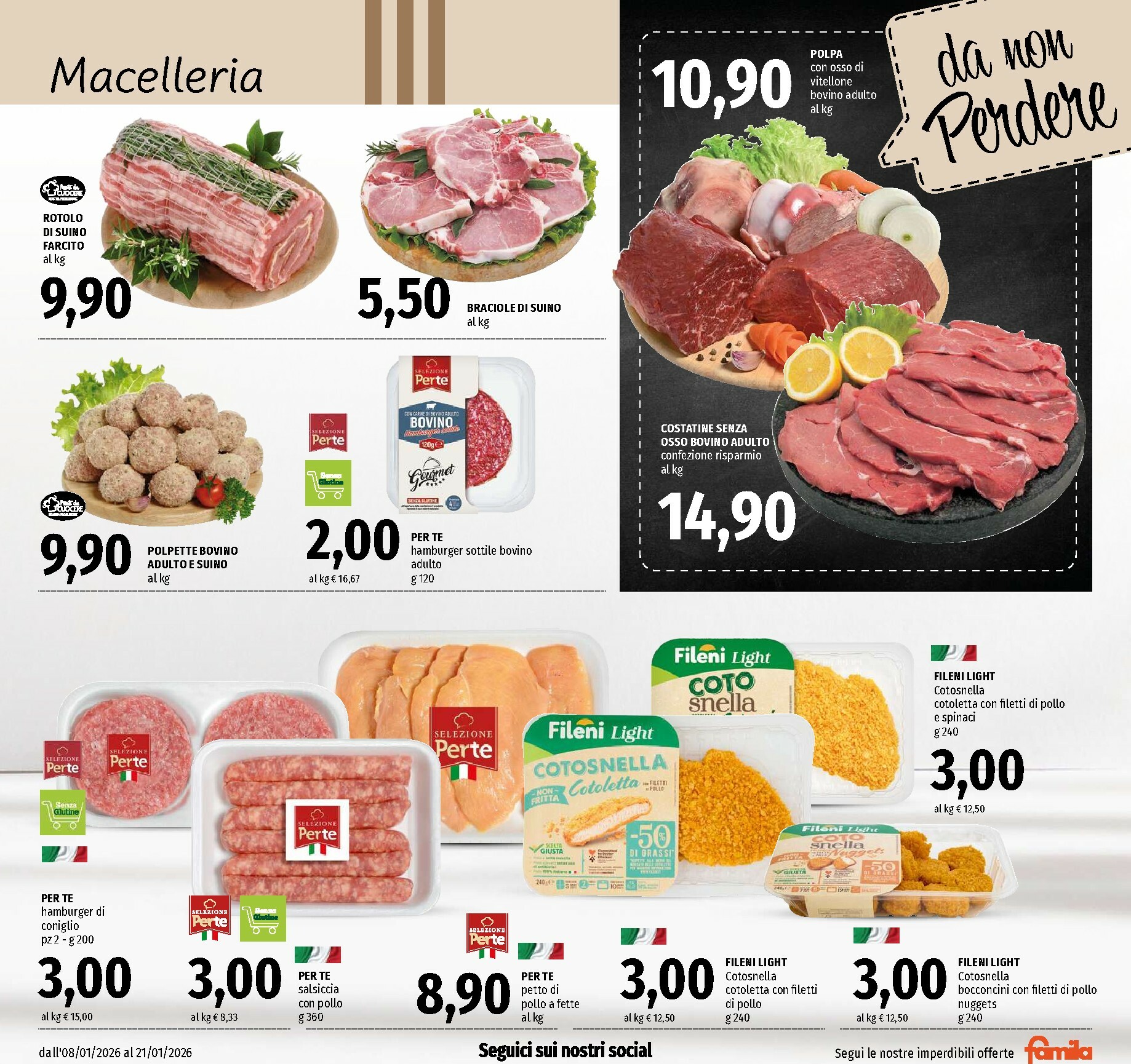 famila - Volantino Famila - Supermercati & Superstore valido dal 08/01 al 21/01 - page: 9