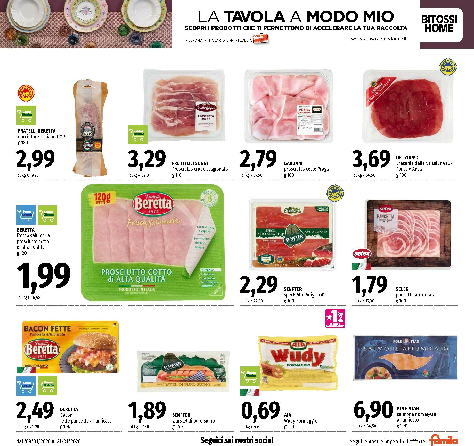 famila - Volantino Famila - Supermercati & Superstore valido dal 08/01 al 21/01 - page: 11