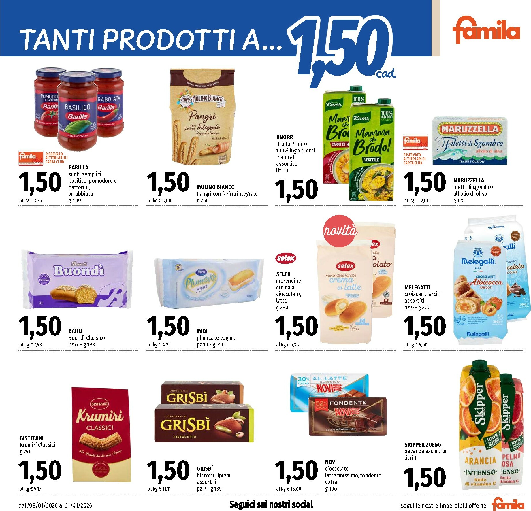 famila - Volantino Famila - Supermercati & Superstore valido dal 08/01 al 21/01 - page: 5