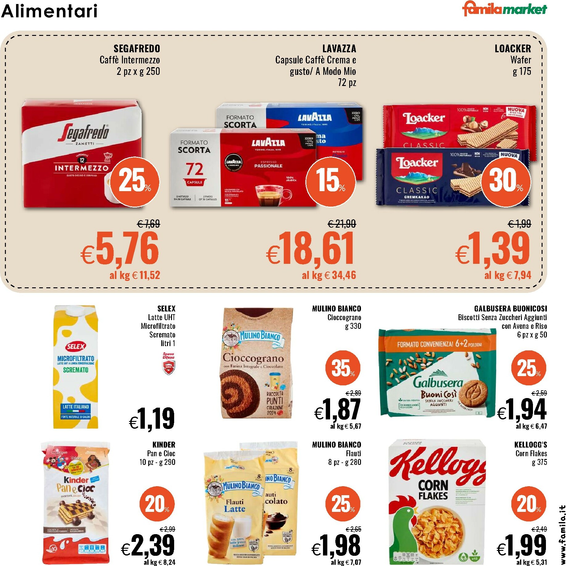 famila - Volantino Famila market - Forli, Cesena, Gatteo, Talamello, Gambettola,.. valido dal 22/01 al 04/02 - page: 11