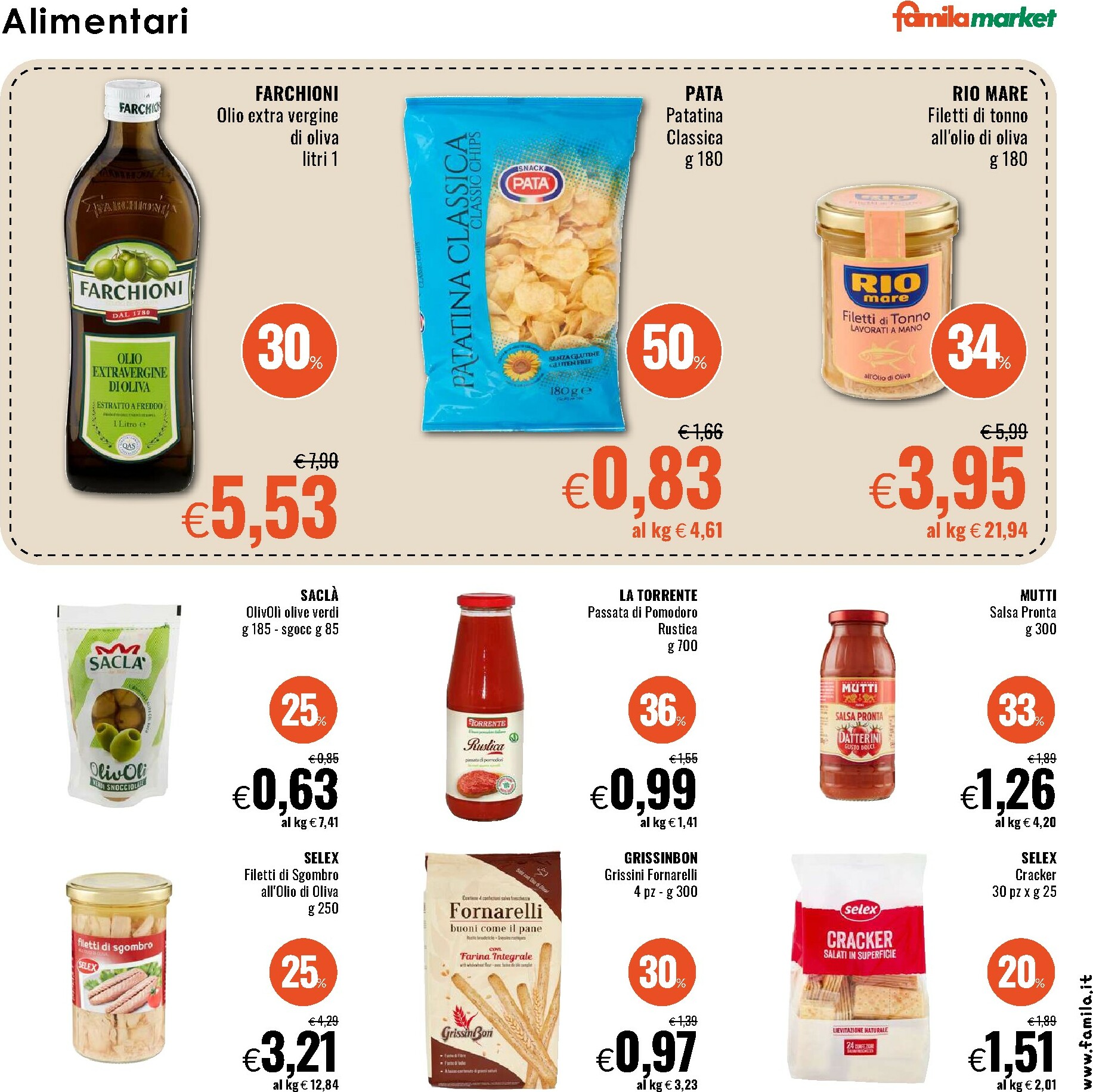 famila - Volantino Famila market - Forli, Cesena, Gatteo, Talamello, Gambettola,.. valido dal 22/01 al 04/02 - page: 13